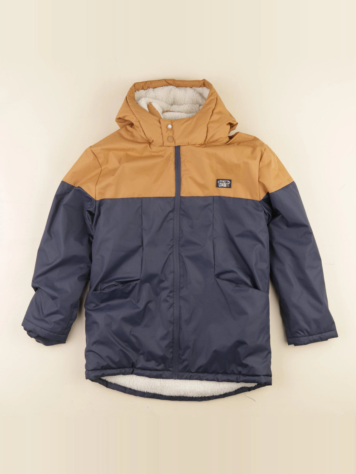 Vertbaudet - parka bleu - 12 ans