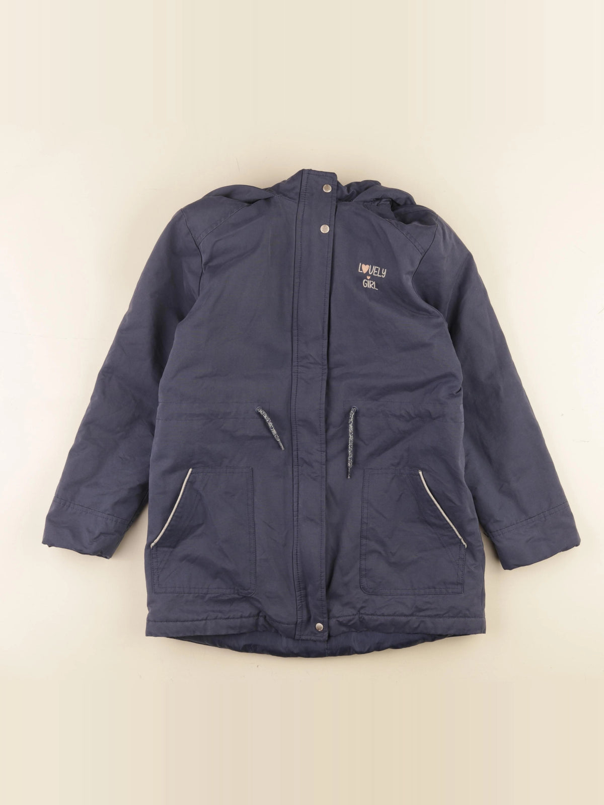 Vertbaudet - parka bleu - 12 ans