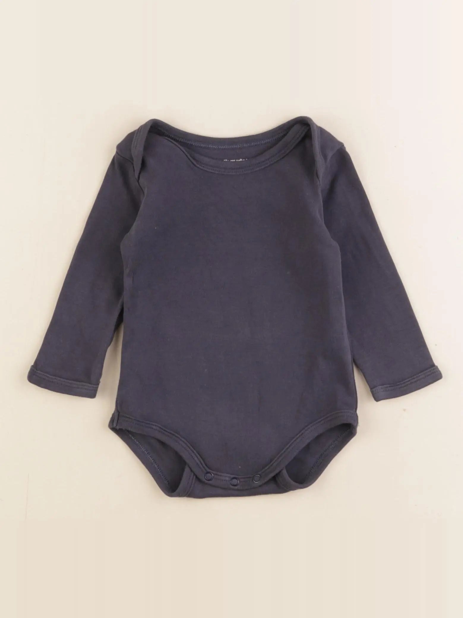 Vertbaudet - body bleu - 6 mois