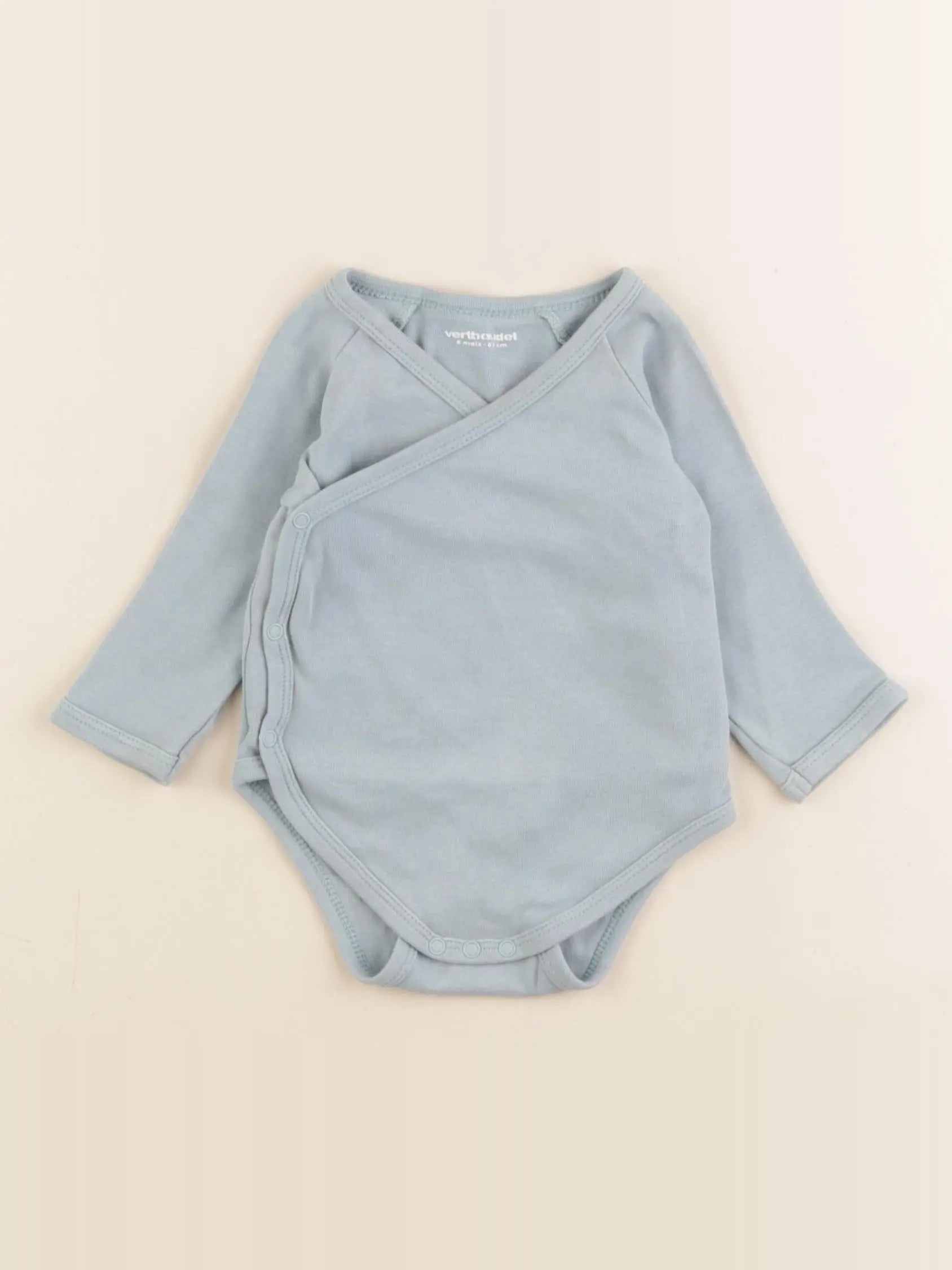Vertbaudet - body vert - 6 mois