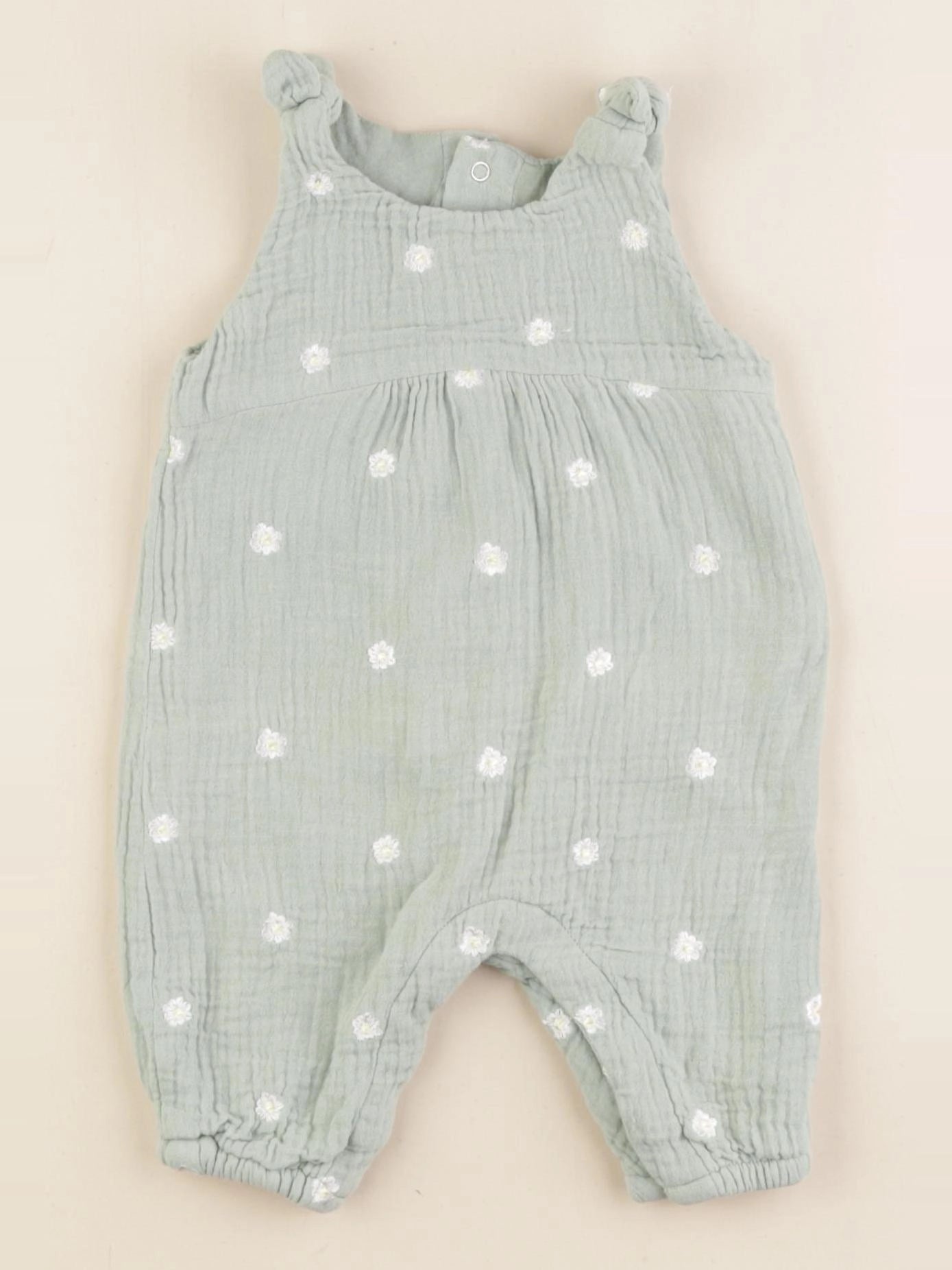 Vertbaudet - combinaison vert - 3 mois