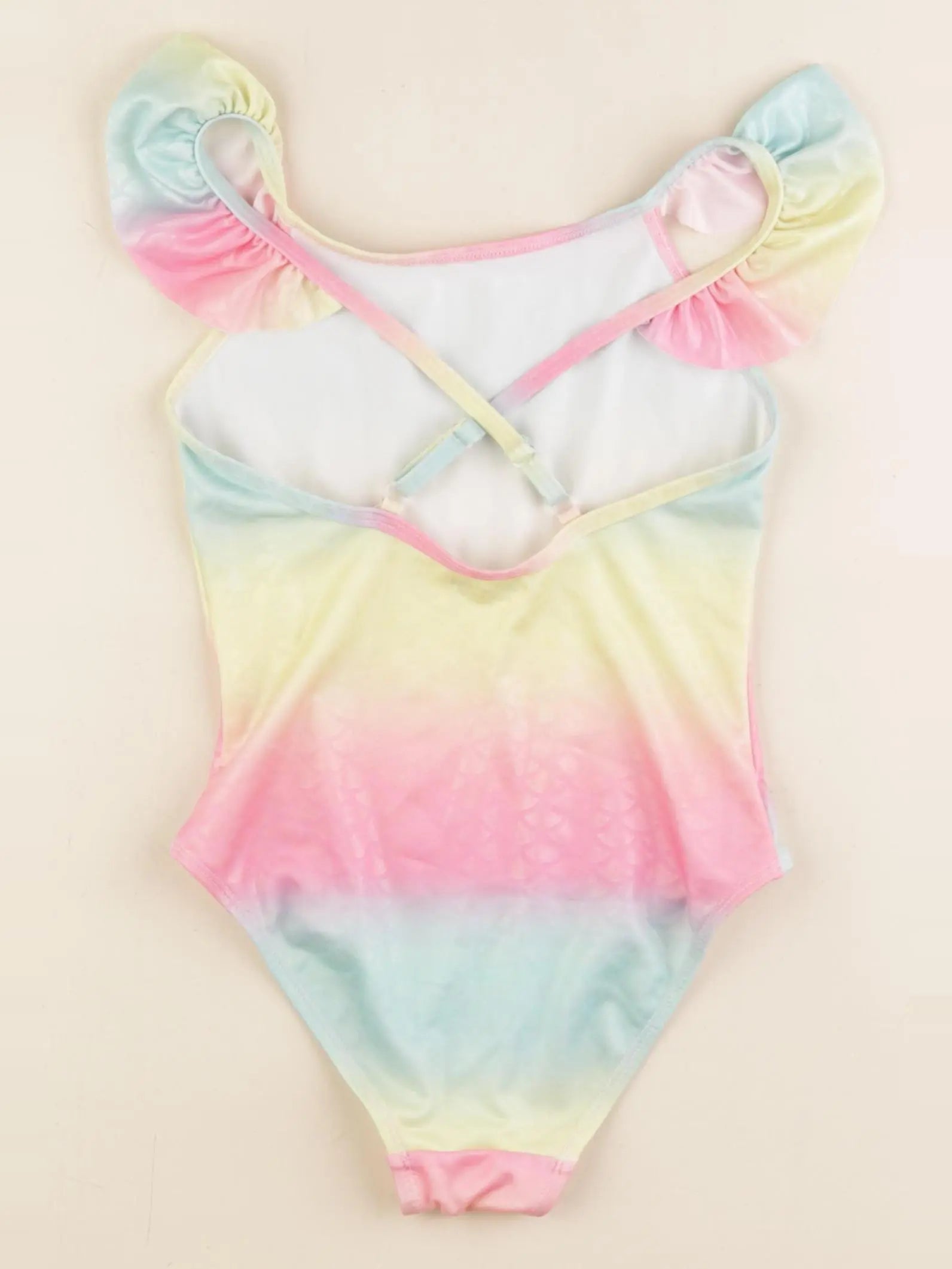 Vertbaudet - maillot de bain multicolore - 6 ans