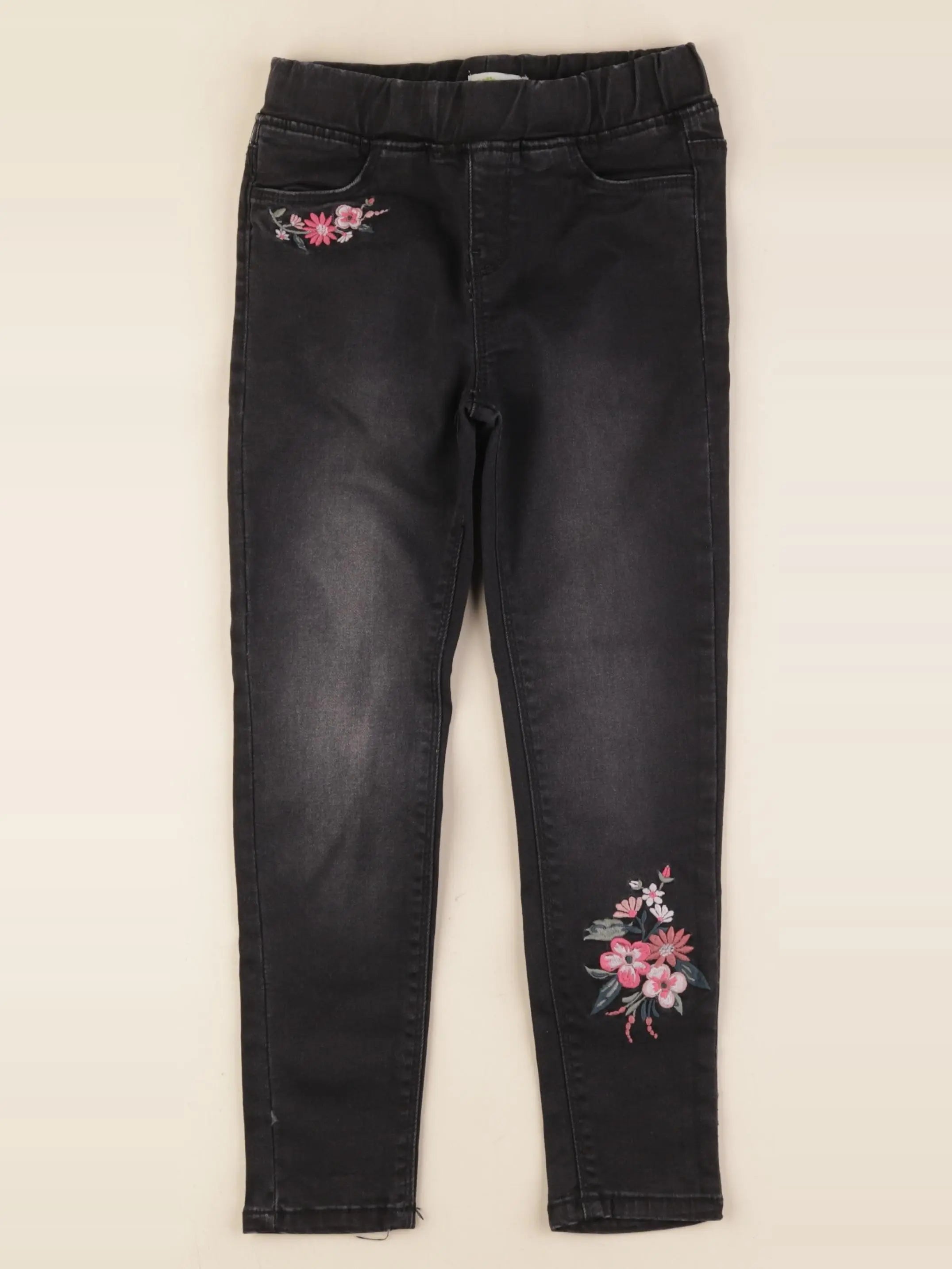 Vertbaudet - jegging noir - 7 ans