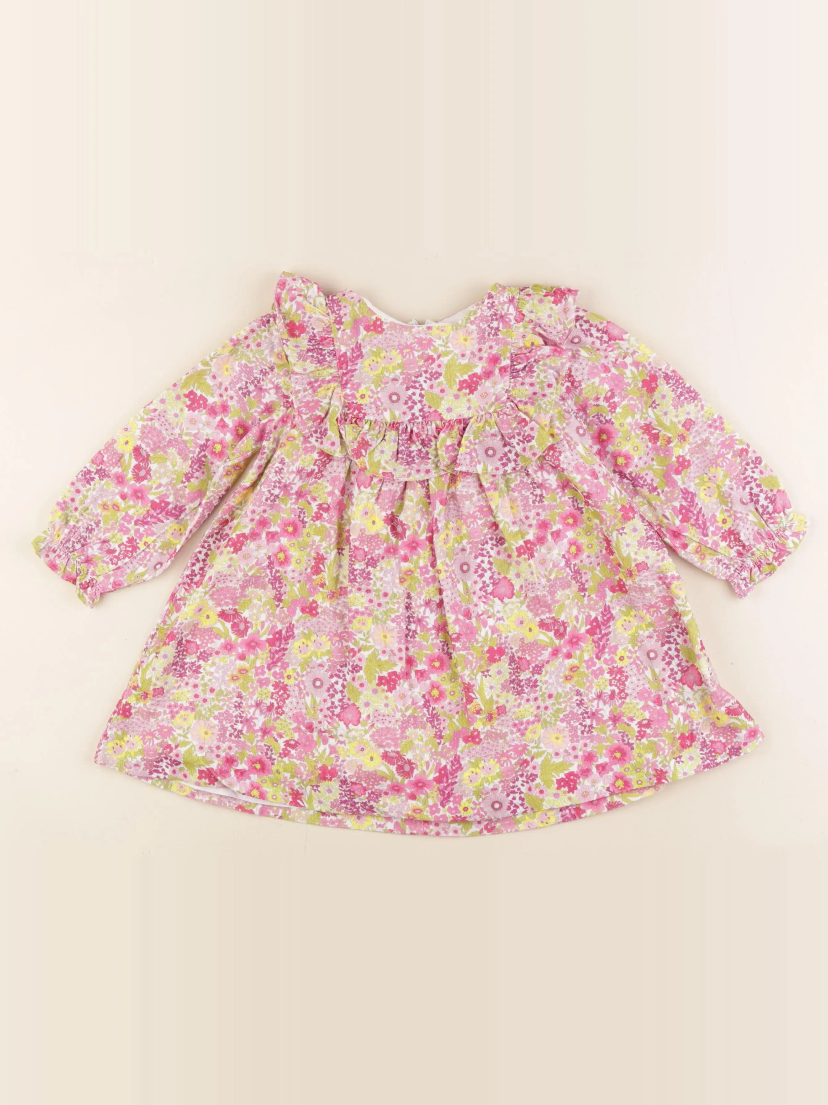 Jacadi - robe rose - 24 mois