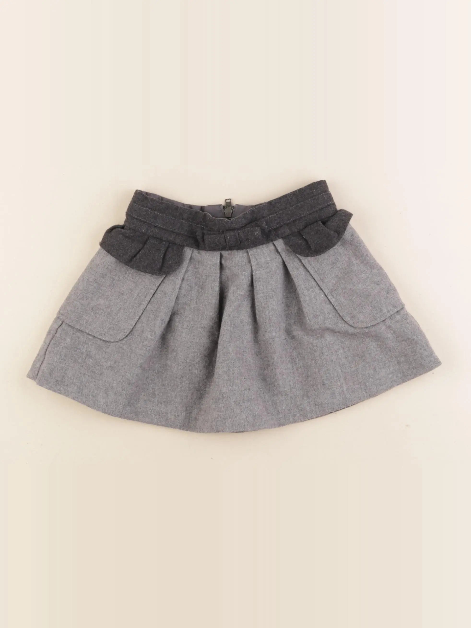 Jacadi - jupe gris - 2 ans