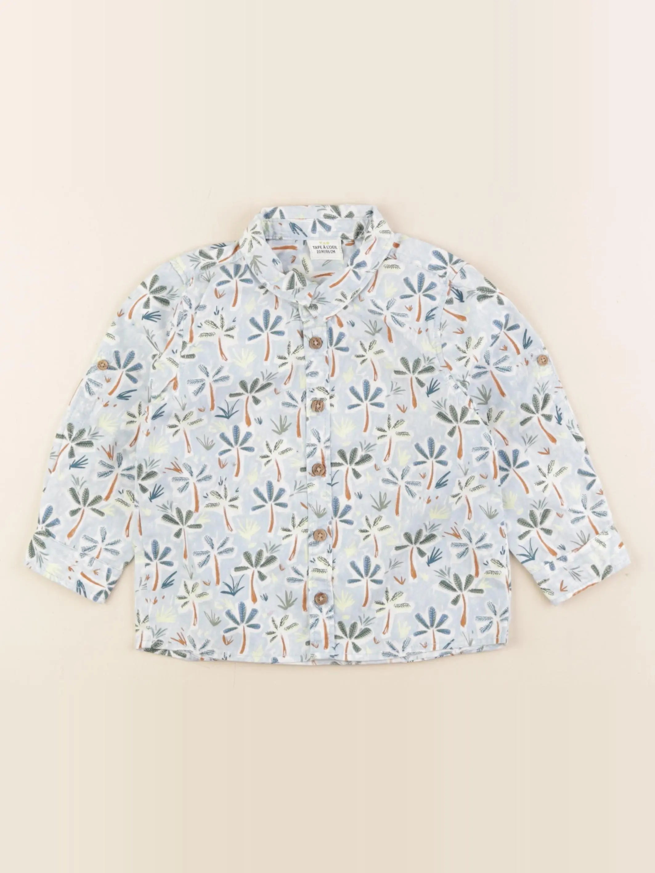 Tape à l'oeil - chemise multicolore - 24 mois