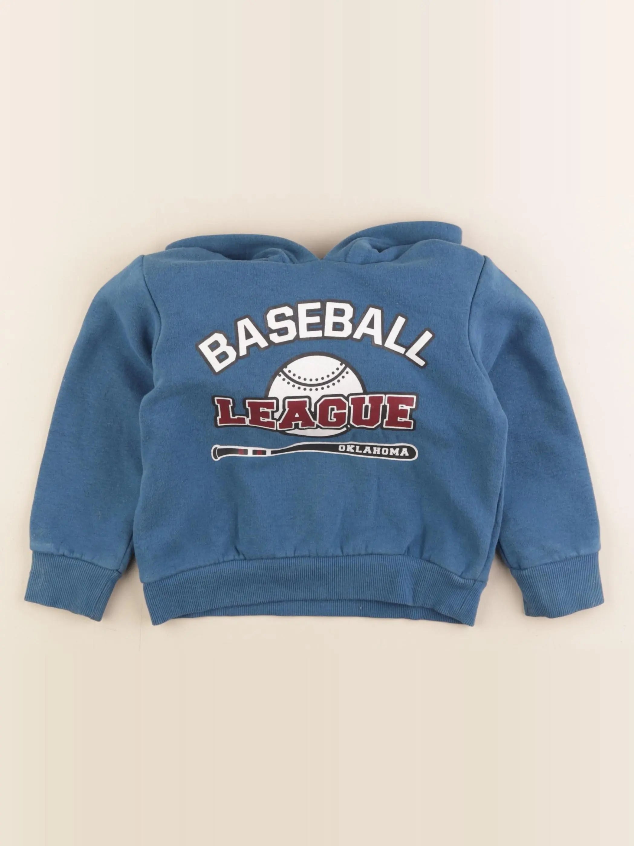 Vertbaudet - sweat bleu - 4 ans