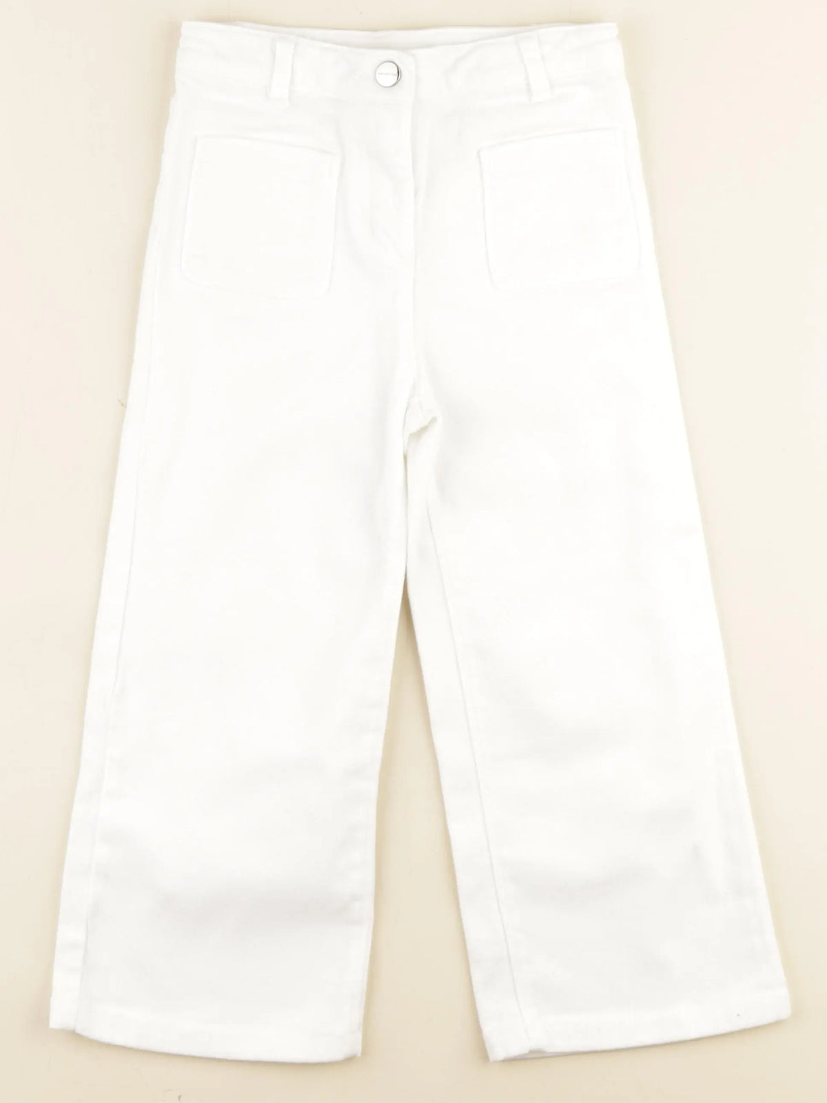 Jacadi - jean blanc - 6 ans