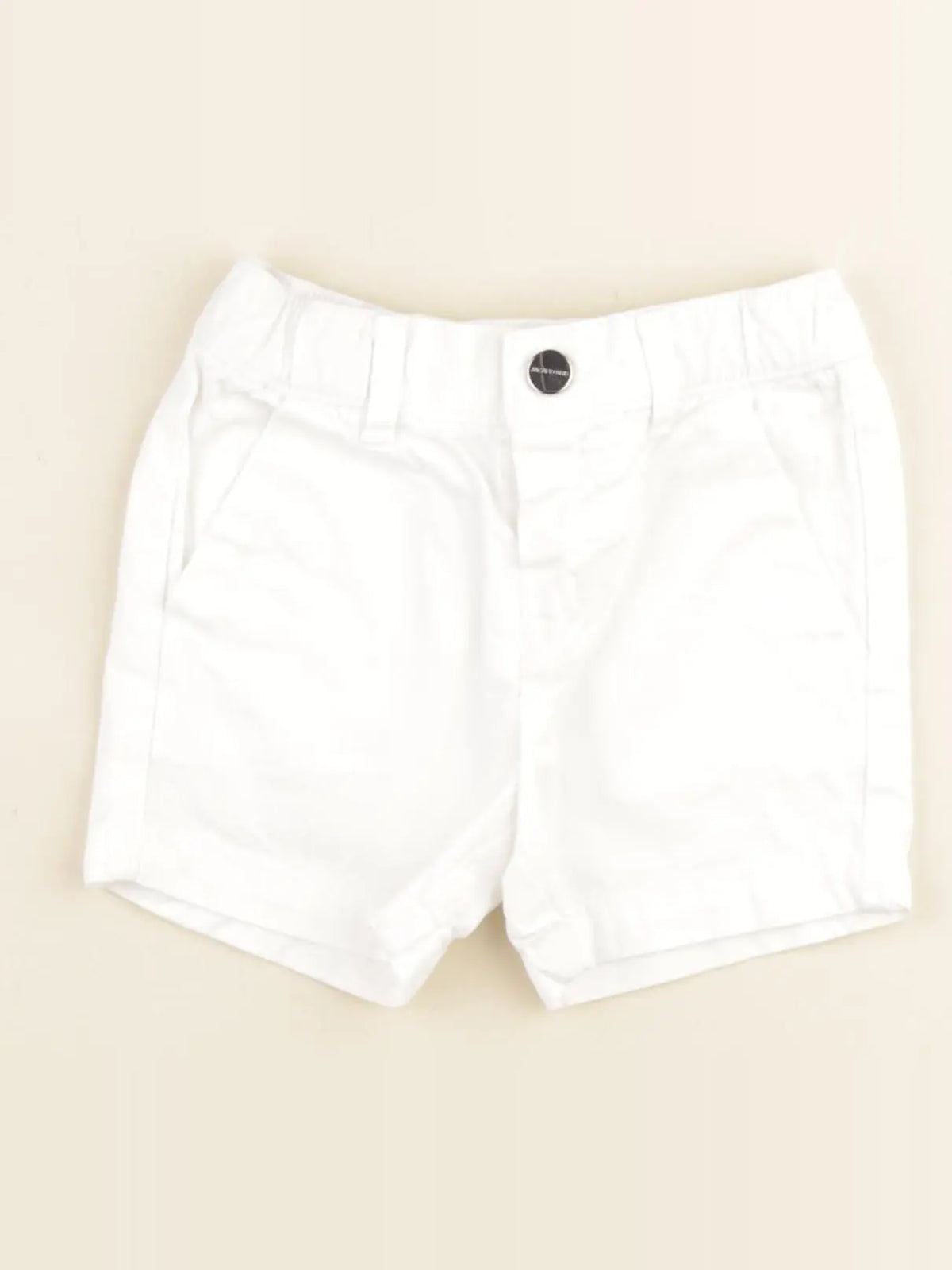 Jacadi - short blanc - 6 mois
