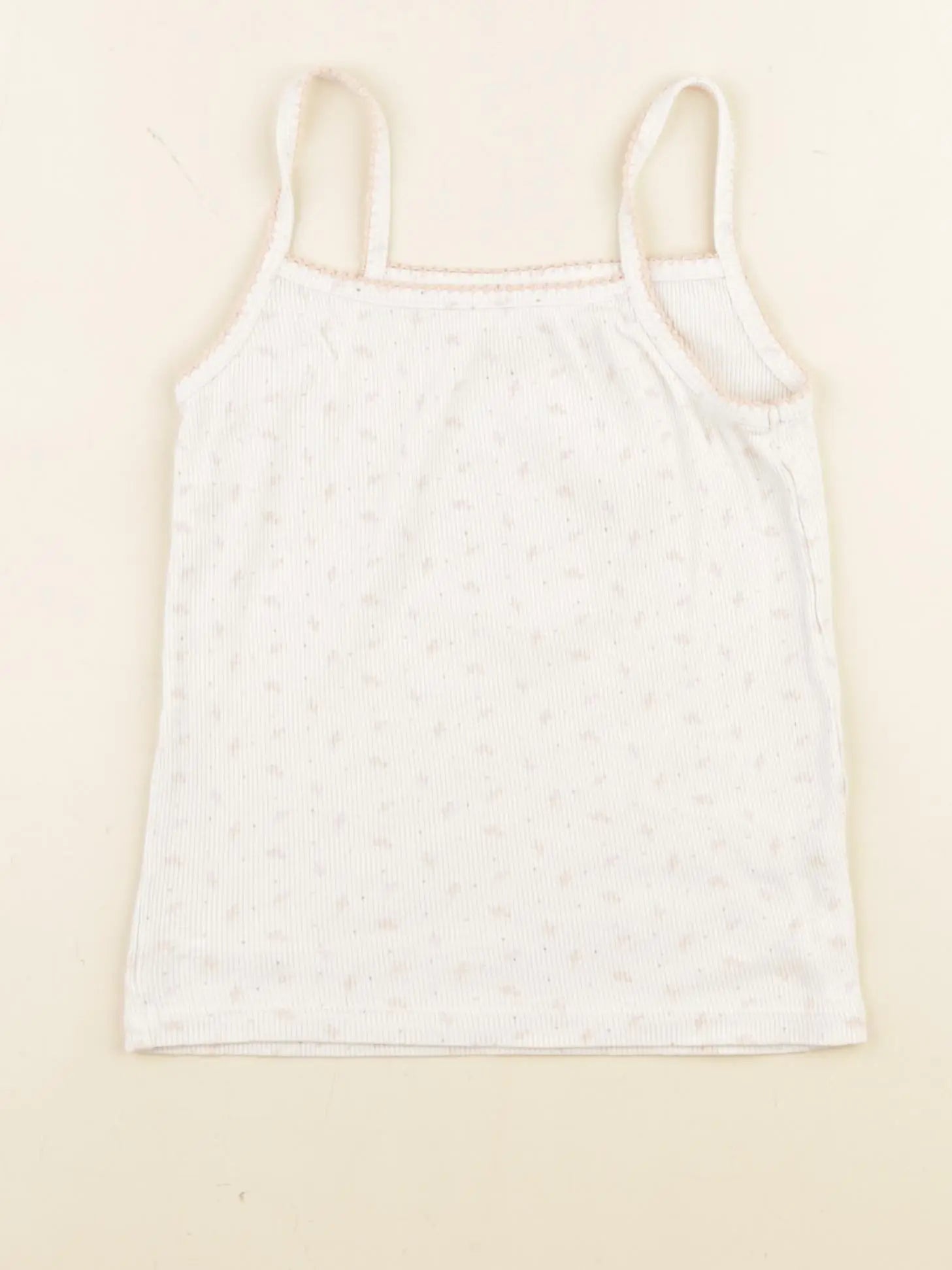 Vertbaudet - maillot de corps blanc - 5 ans