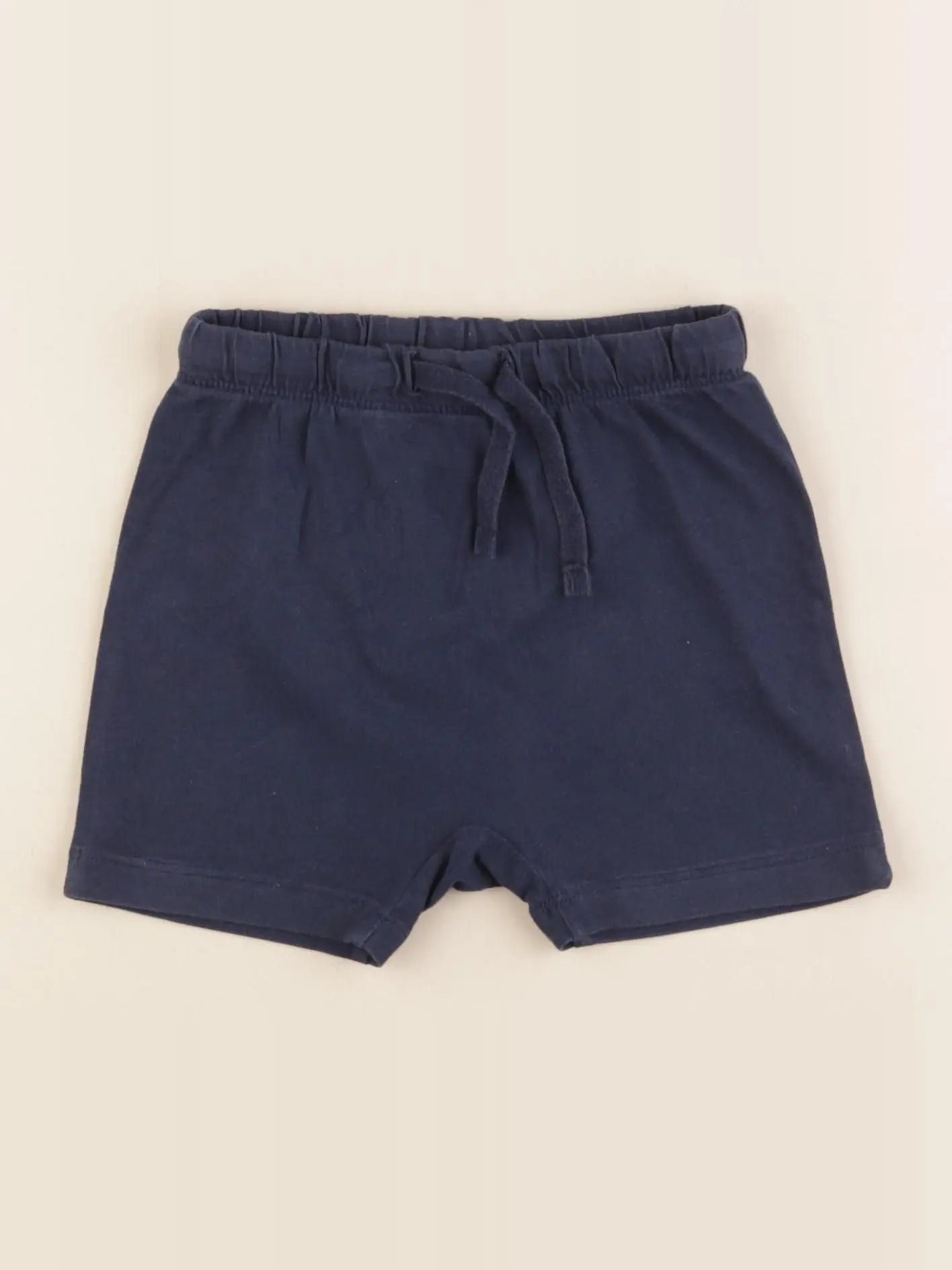 H&M - short bleu - 9/12 mois