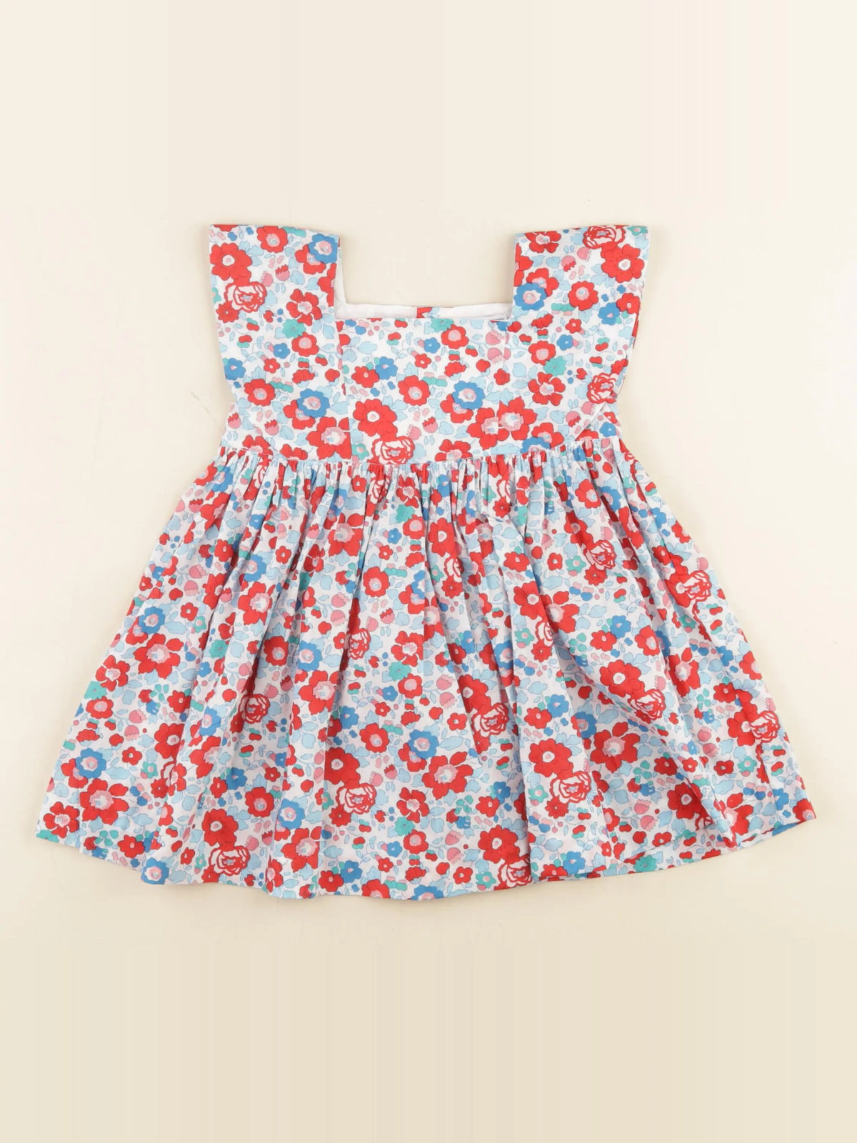 Jacadi - robe liberty multicolore - 18 mois