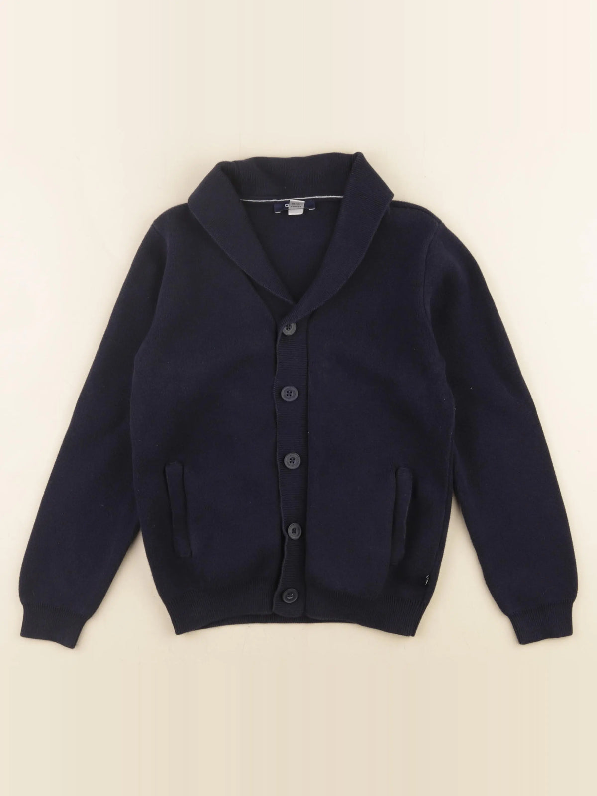 Okaidi - gilet bleu - 8 ans