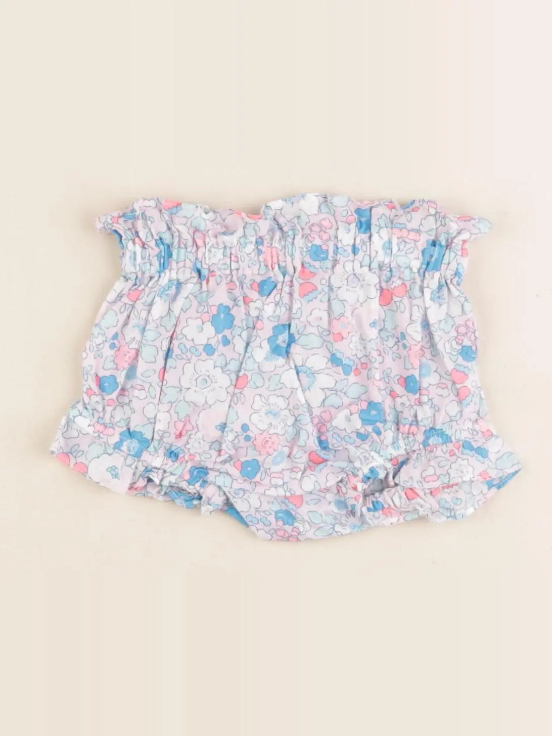 Jacadi - bloomer liberty bleu, rose - 1 mois