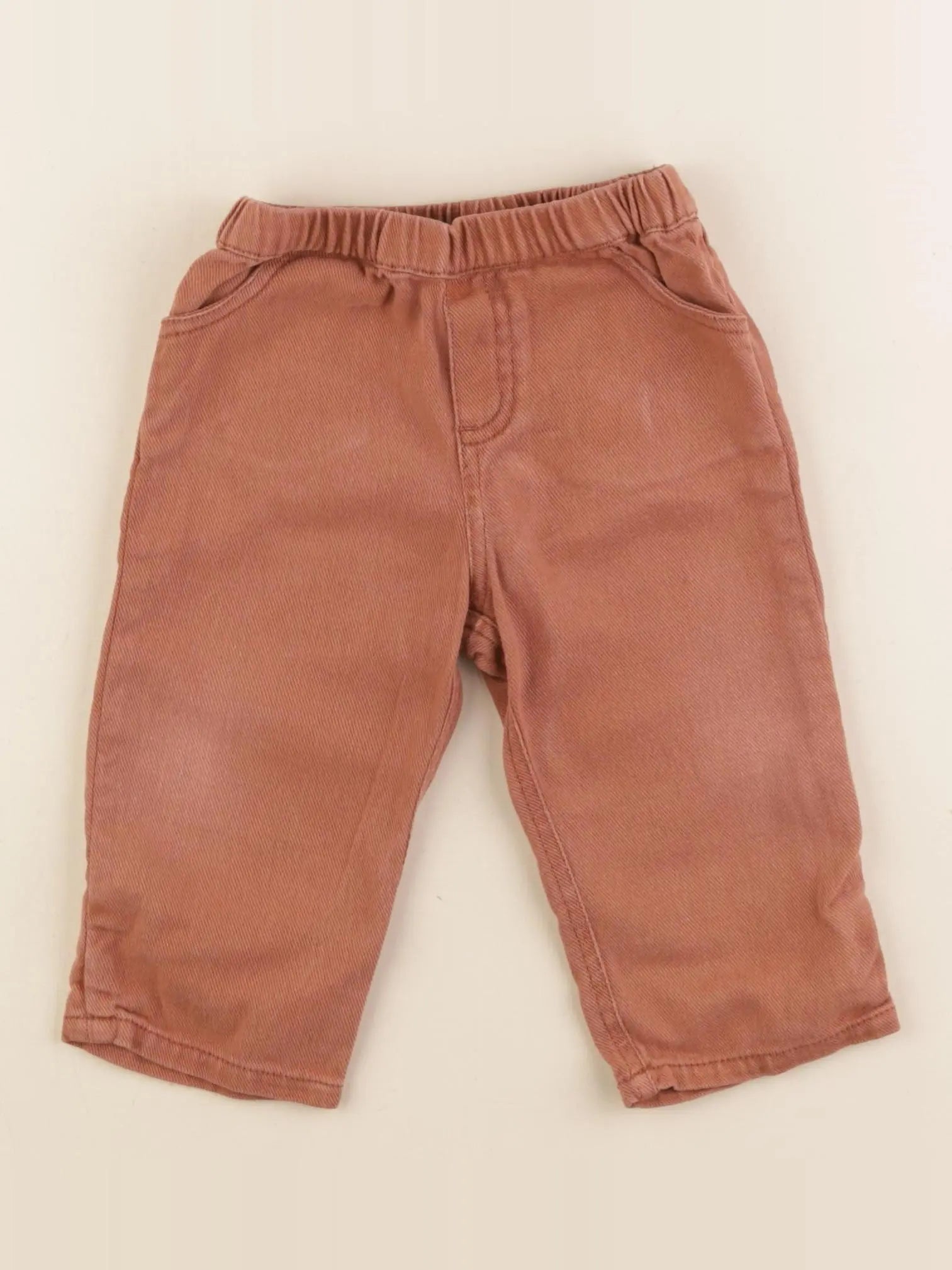 Natalys - jean marron - 12 mois