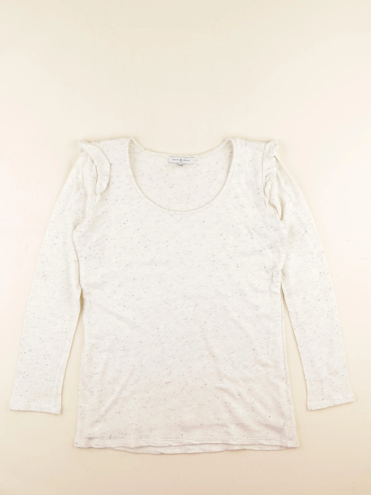 Envie de fraise - tee-shirt grossesse beige - 38 à 40