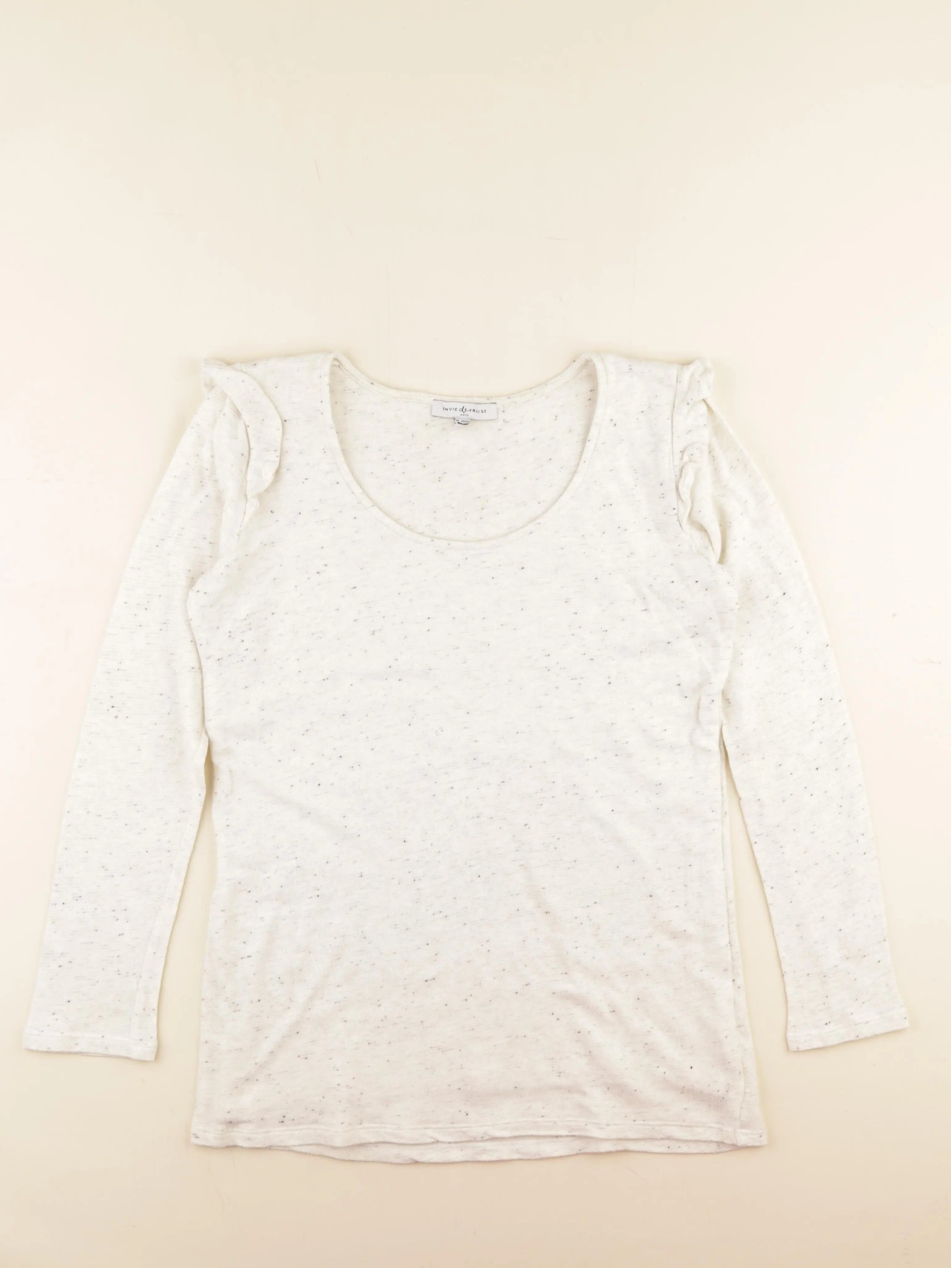 Envie de fraise - tee-shirt grossesse beige - 38 à 40