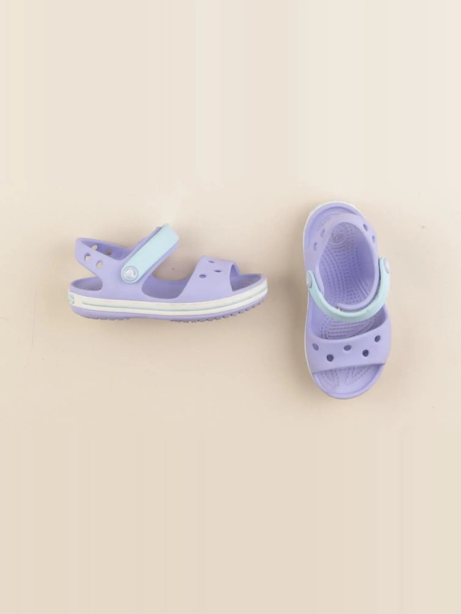 Crocs - sandales violet - pointure 24/25