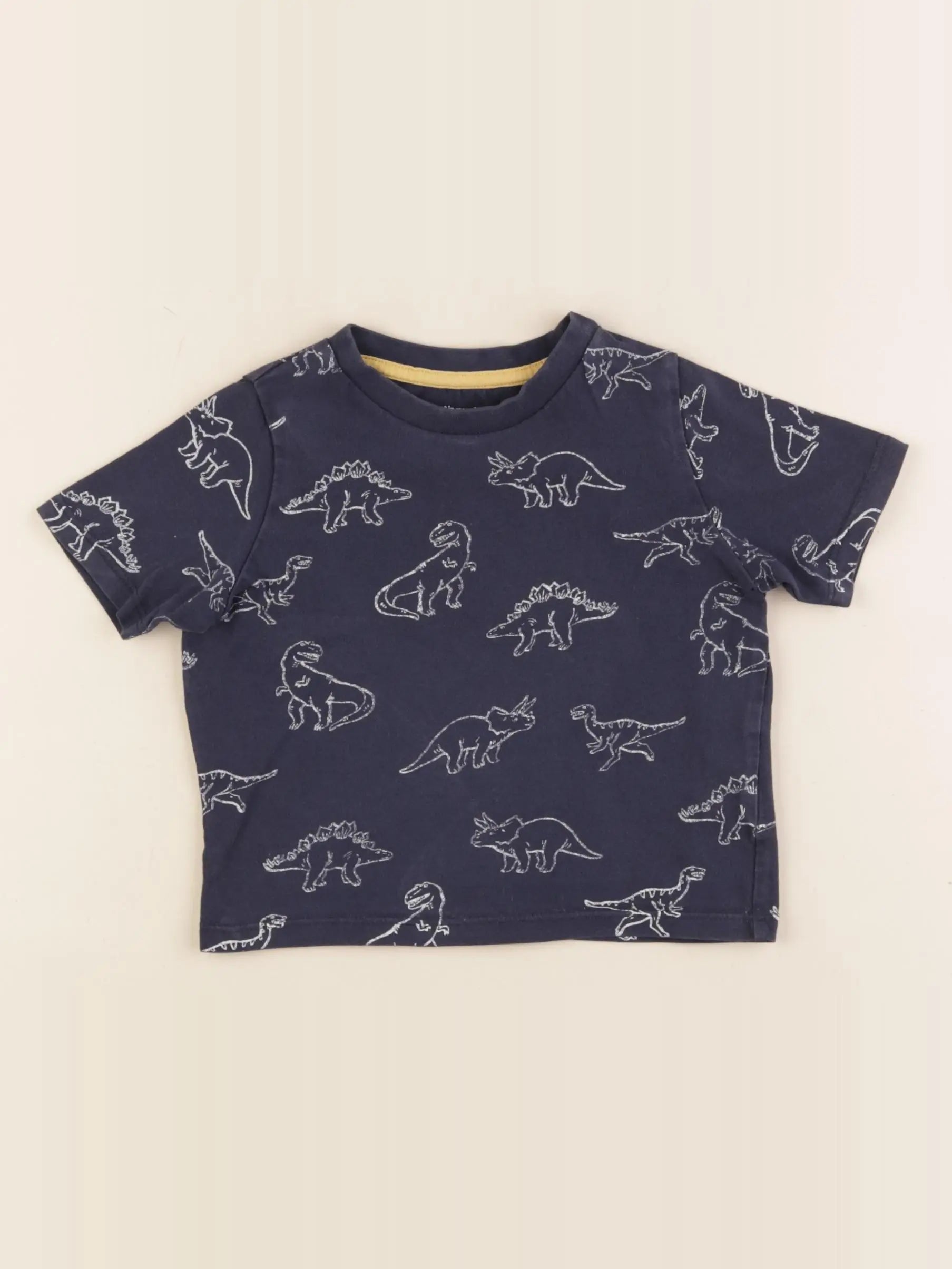 Vertbaudet - tee-shirt bleu - 2 ans