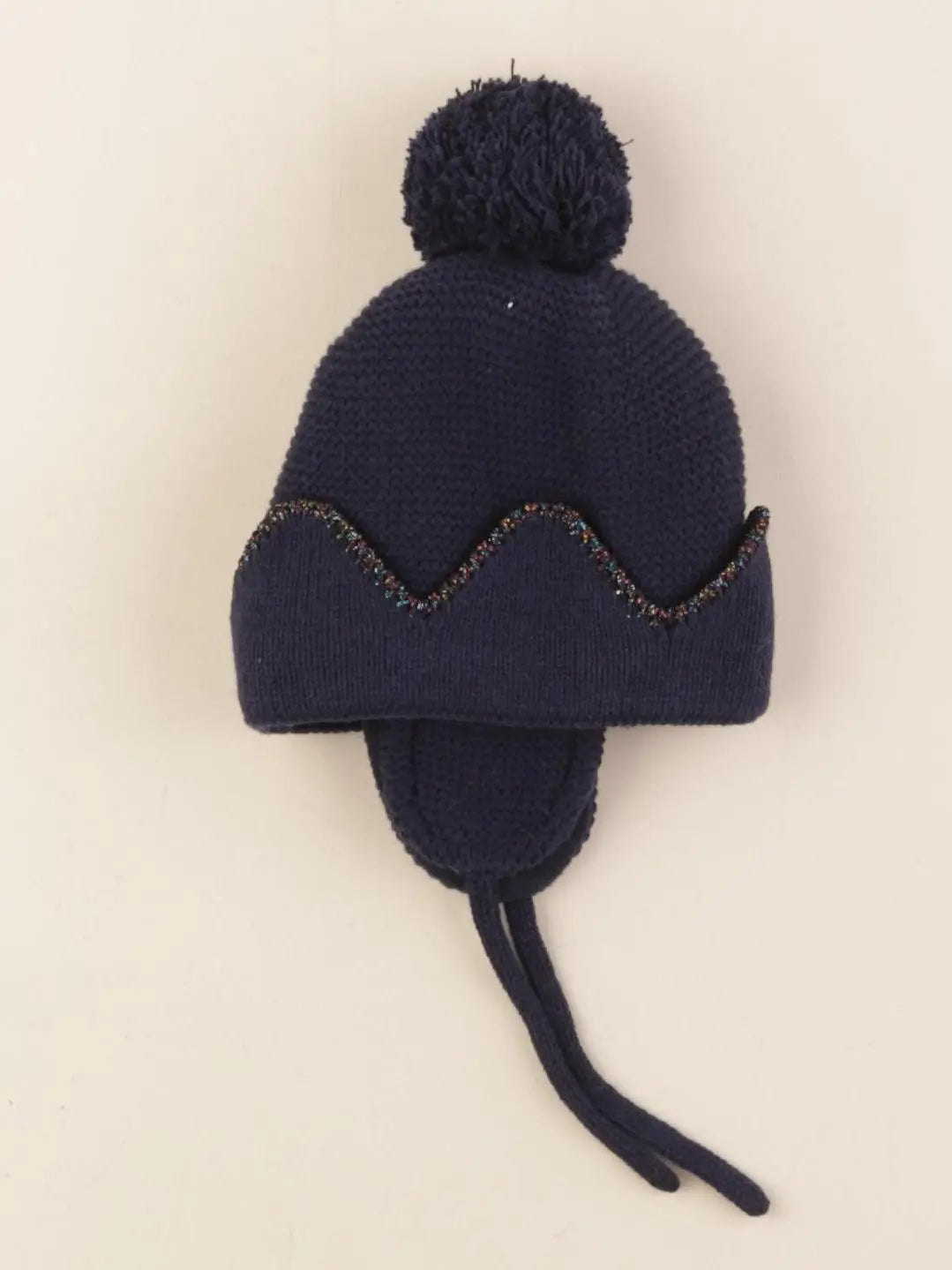 Vertbaudet - bonnet bleu - 3/6 mois