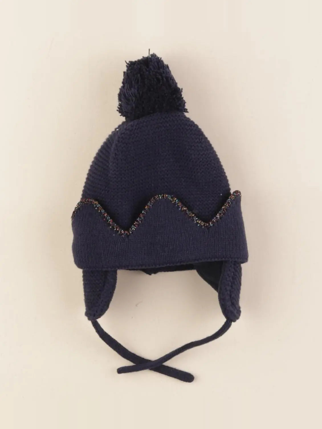 Vertbaudet - bonnet bleu - 3/6 mois