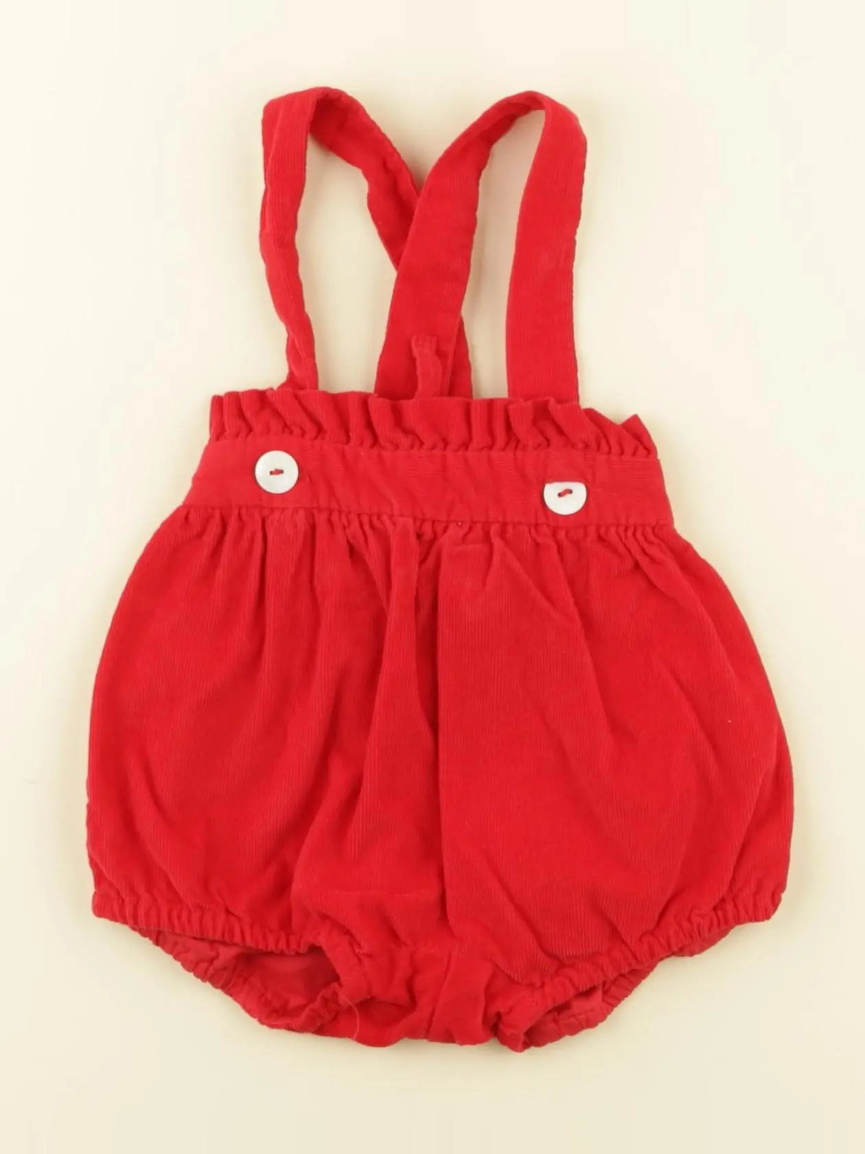 Jacadi - bloomer rouge - 3 mois