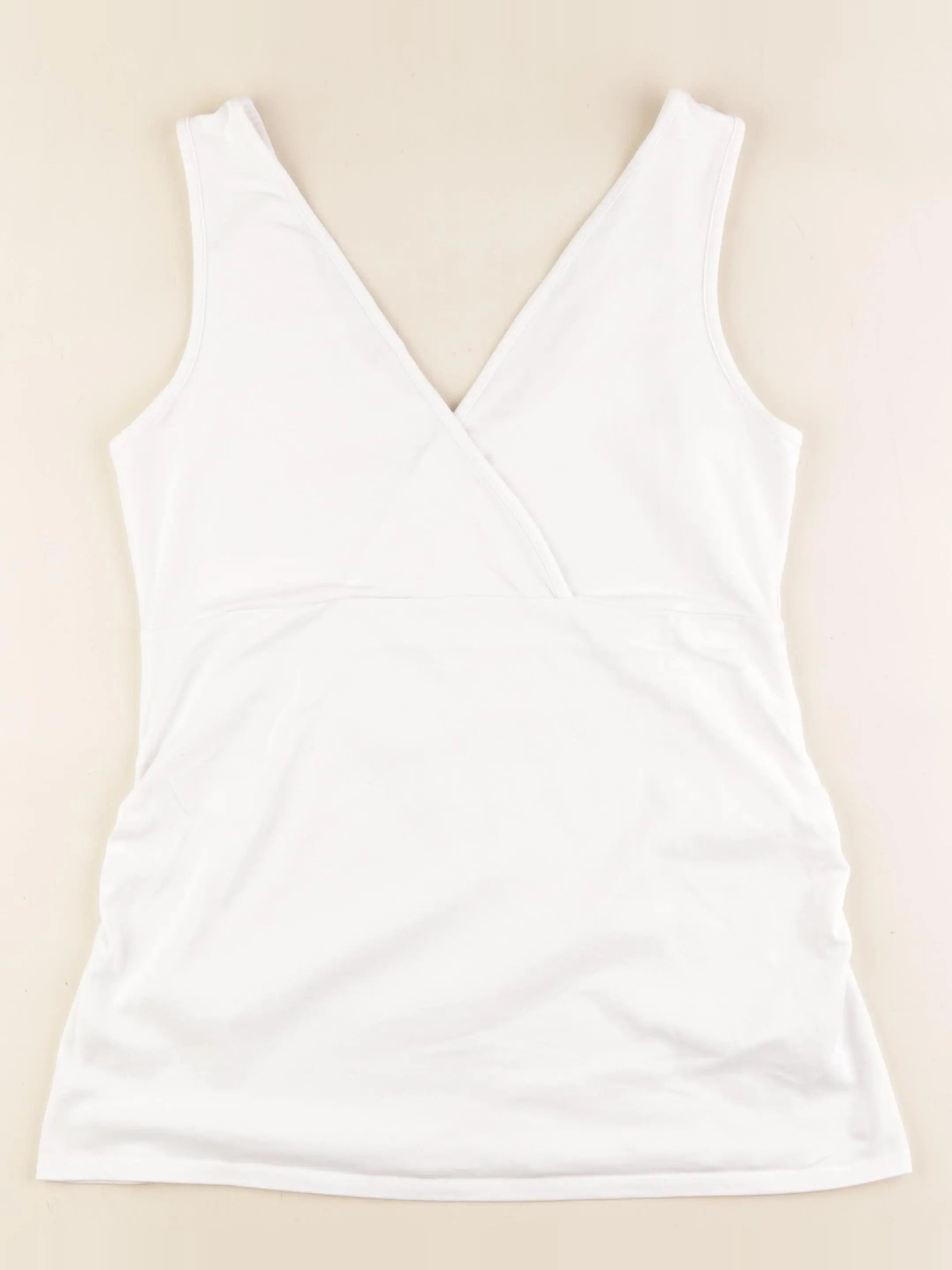 Vertbaudet - débardeur grossesse, allaitement blanc - 42 à 44