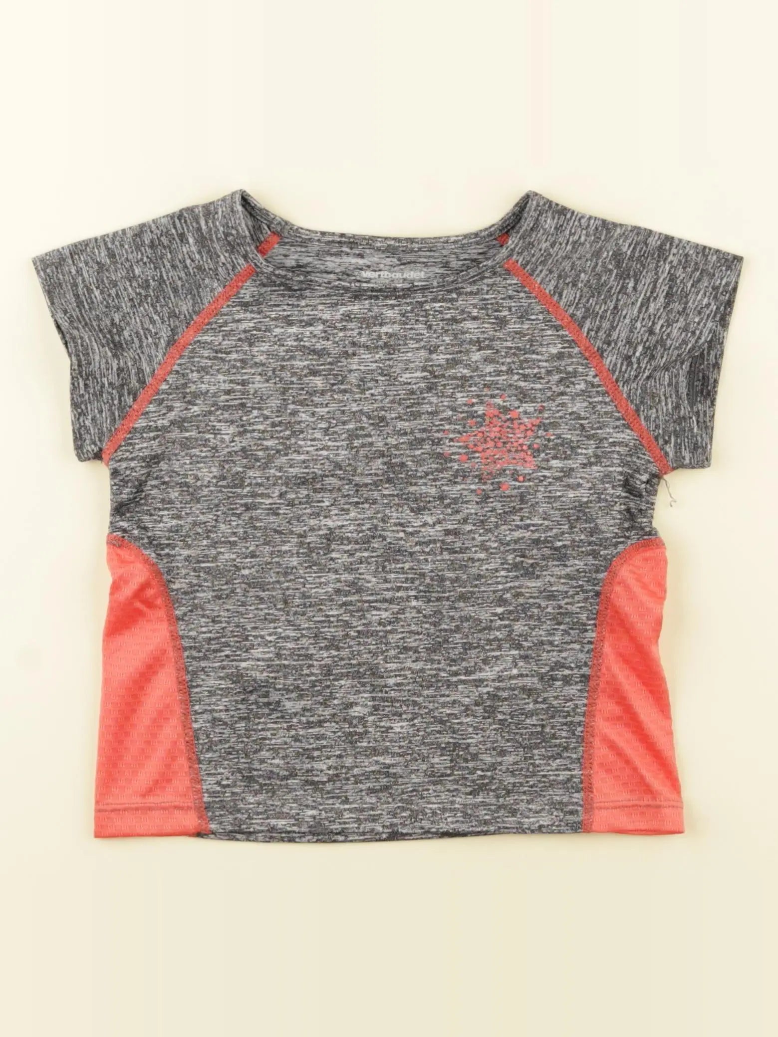 Vertbaudet - tee-shirt gris - 3 ans