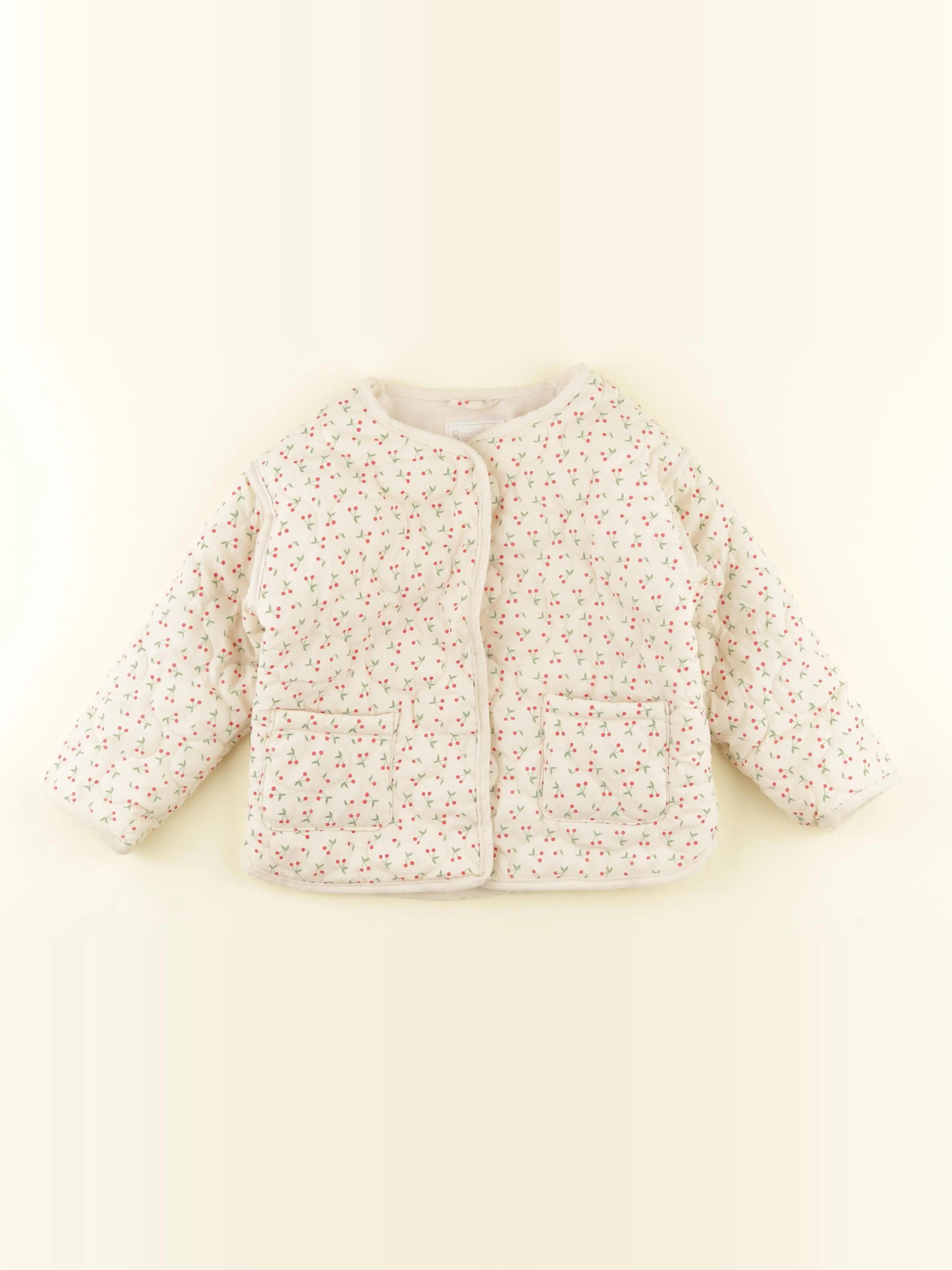 Vertbaudet - doudoune beige - 36 mois