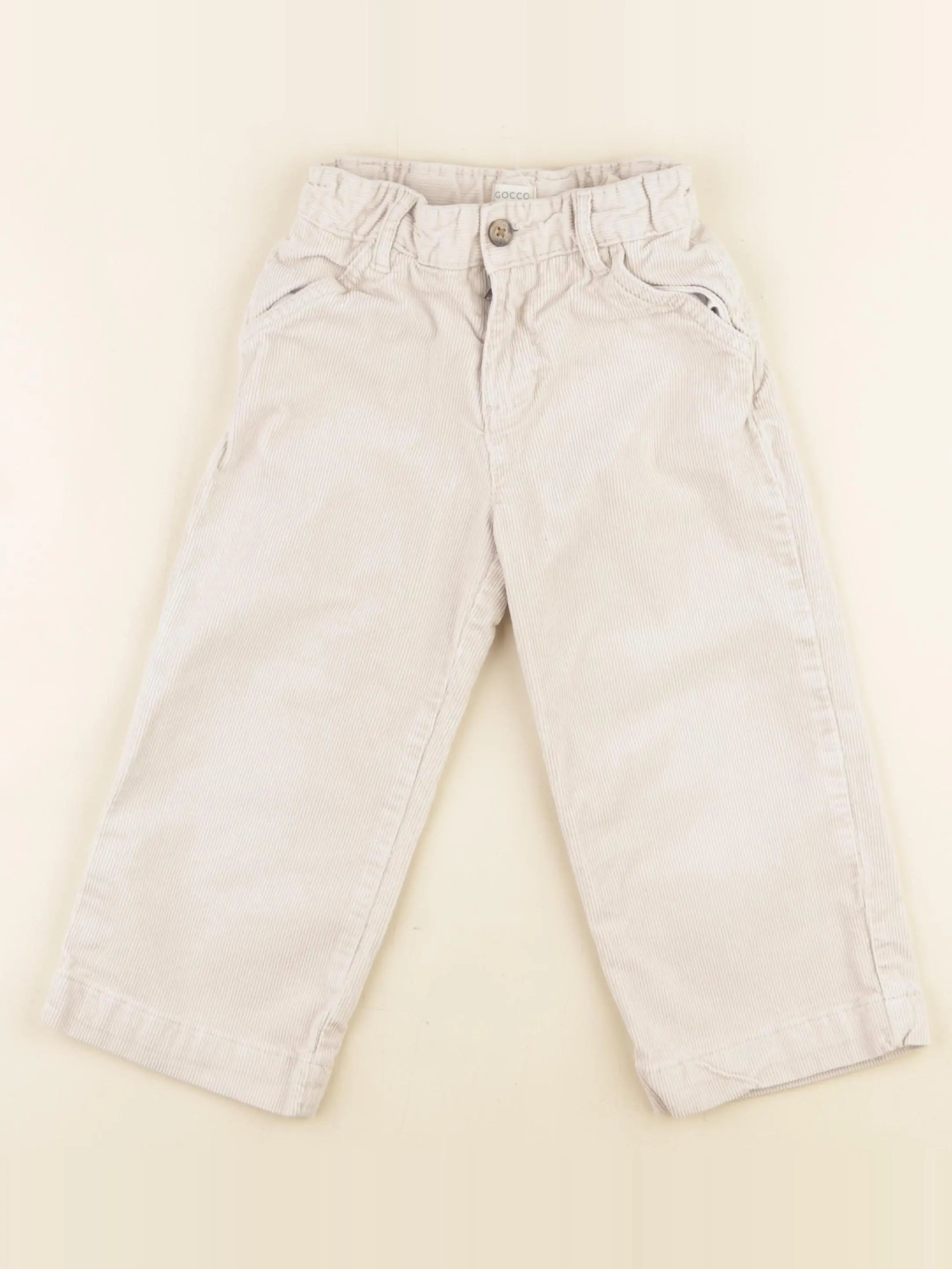 Gocco - pantalon beige - 4/5 ans