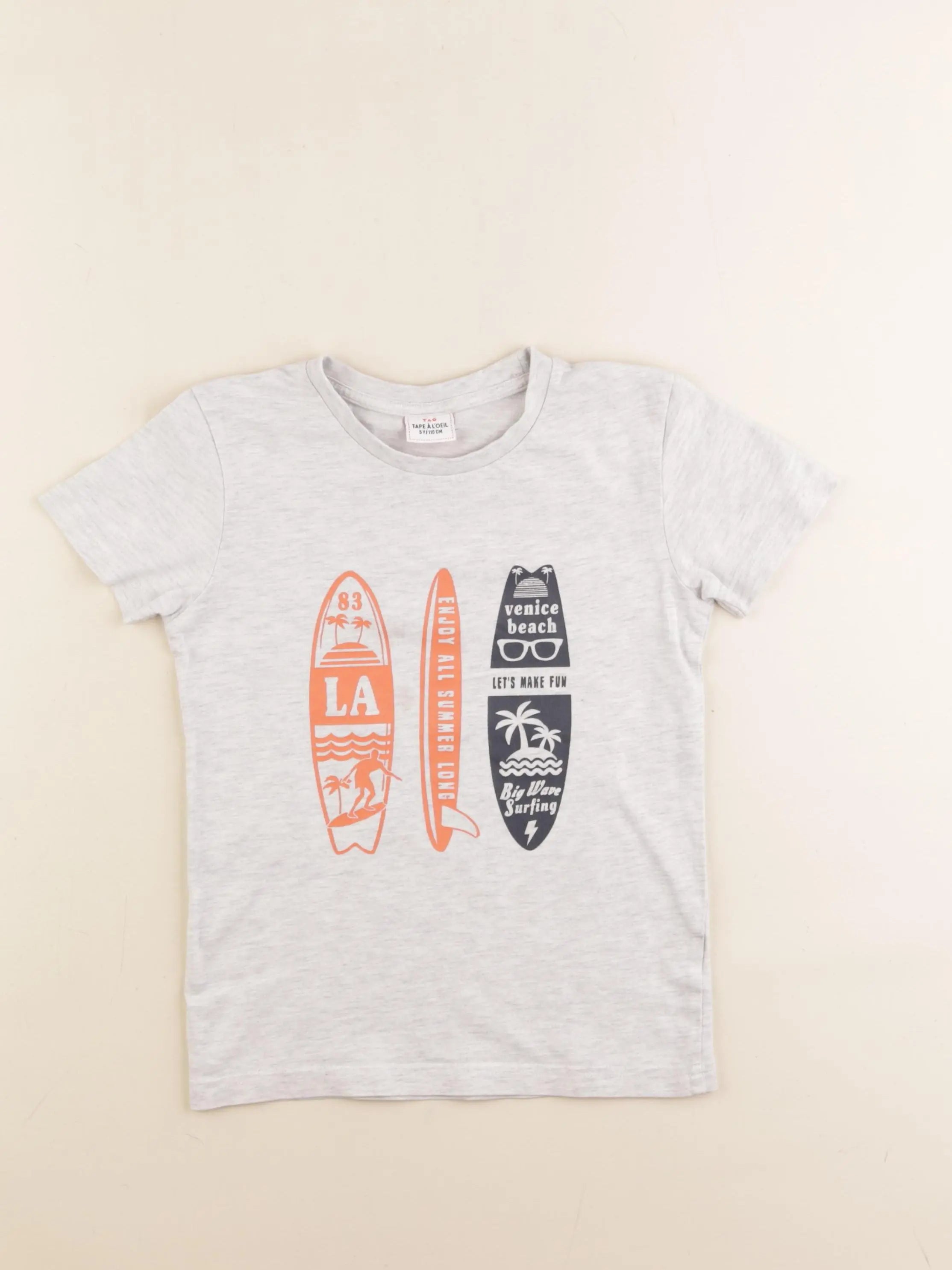 Tape à l'oeil - tee-shirt gris - 5 ans