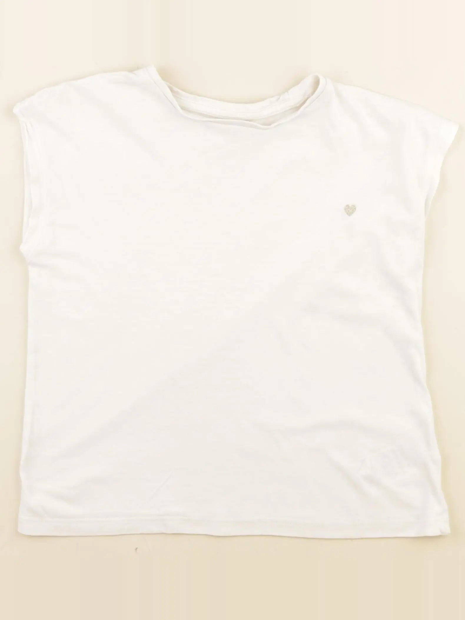 Vertbaudet - tee-shirt blanc - 6 ans