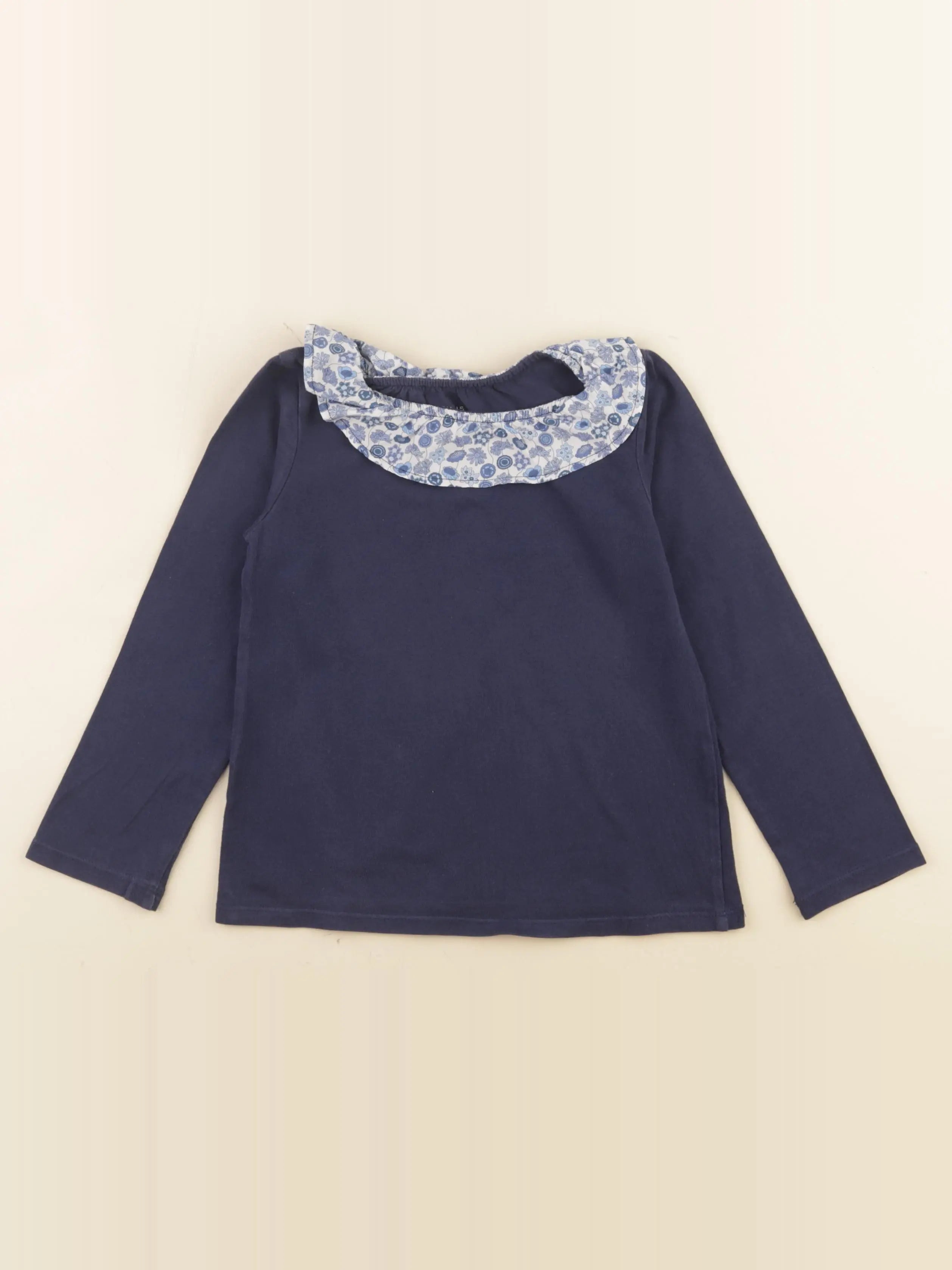 Cyrillus - tee-shirt bleu - 6 ans