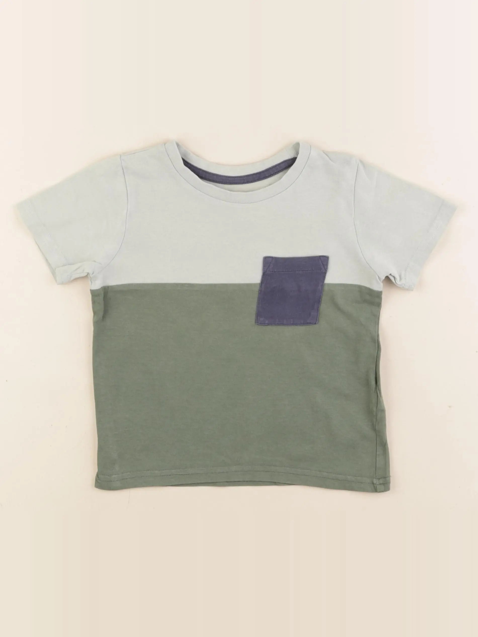 Vertbaudet - tee-shirt vert - 3 ans