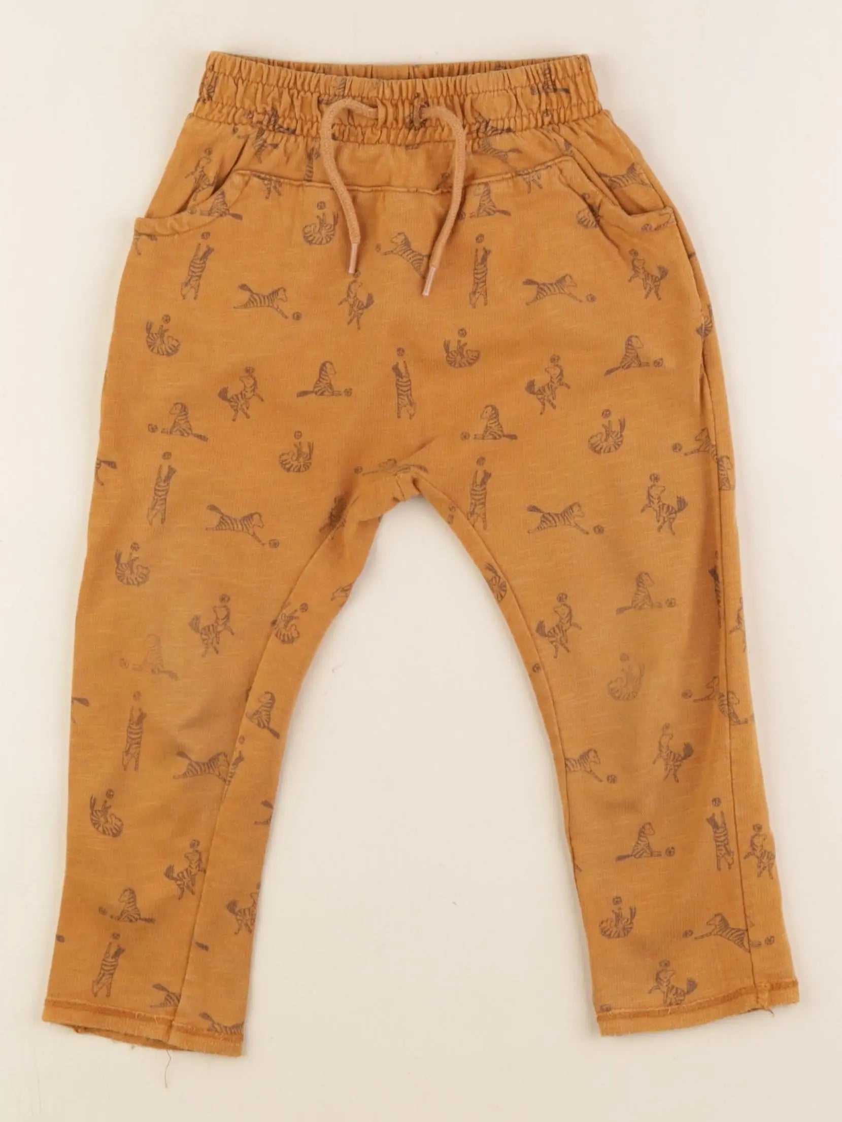 Vertbaudet - pantalon marron - 24 mois