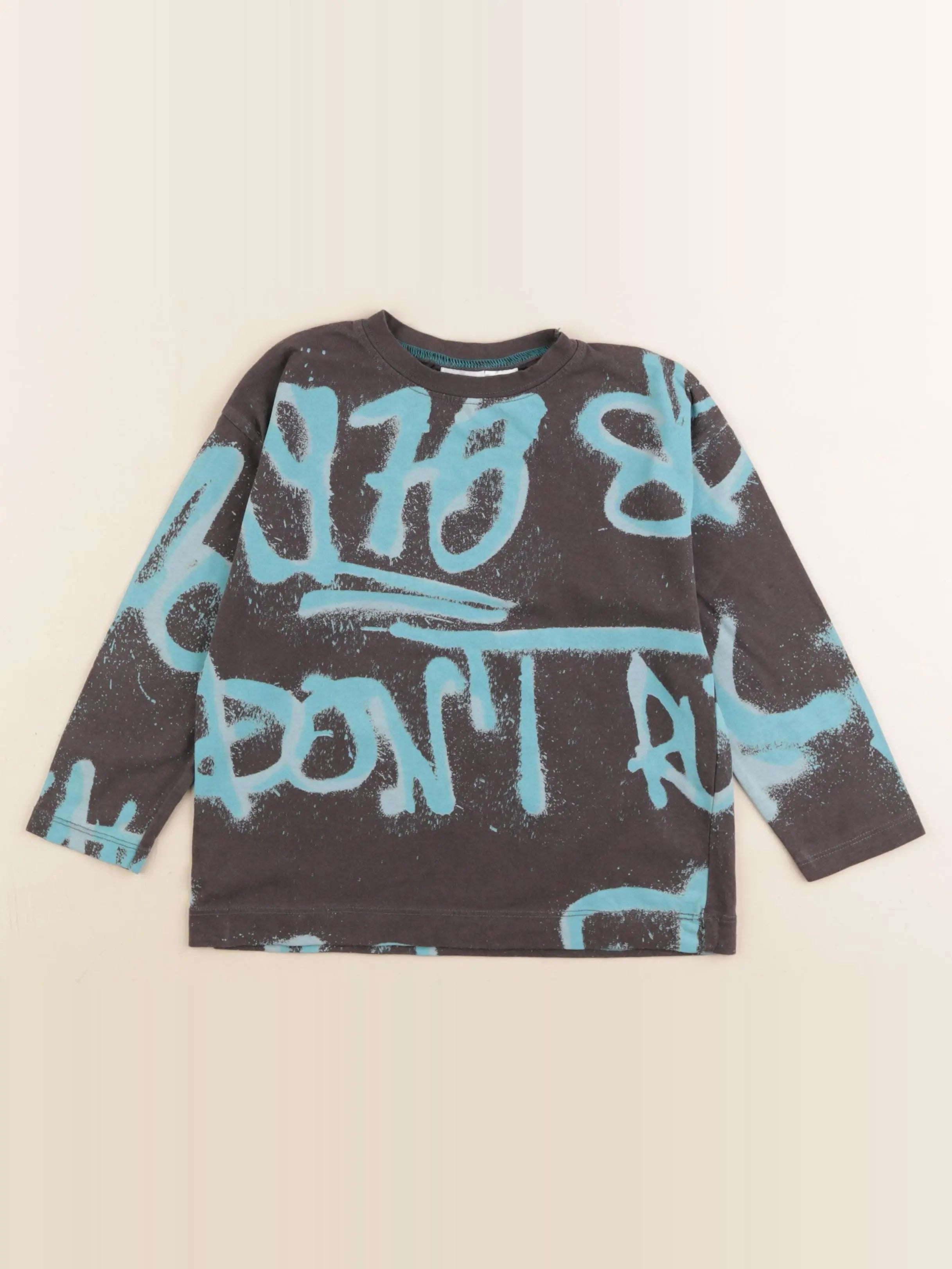 Zara - tee-shirt noir - 3/4 ans