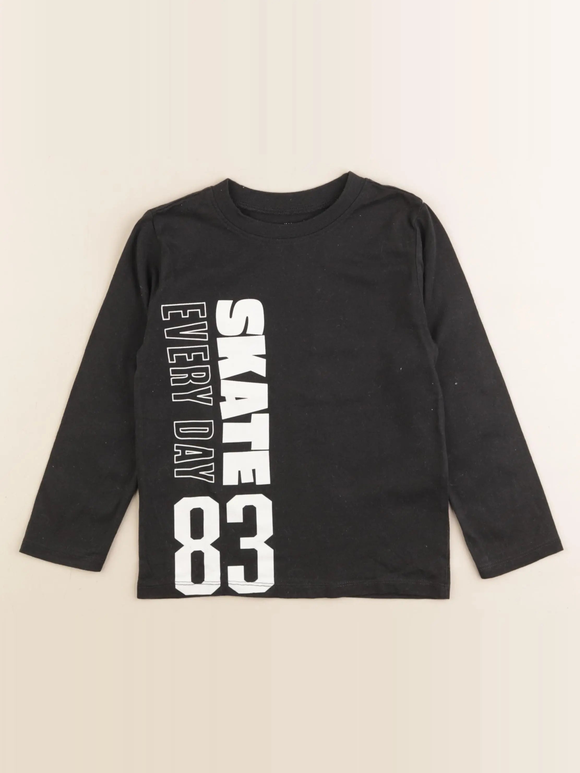 H&M - tee-shirt noir - 2/4 ans