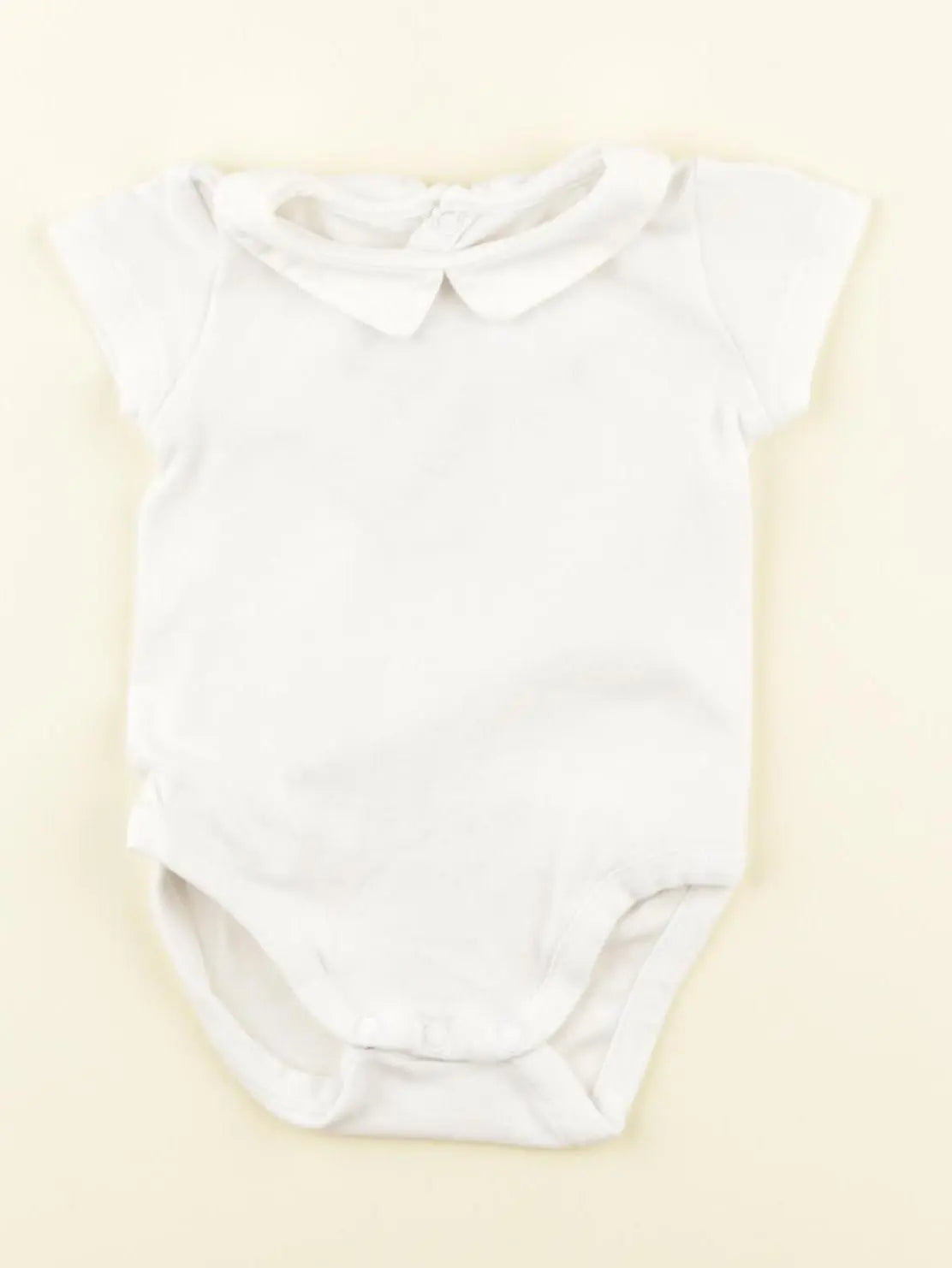 Jacadi - body à col blanc - 1 mois