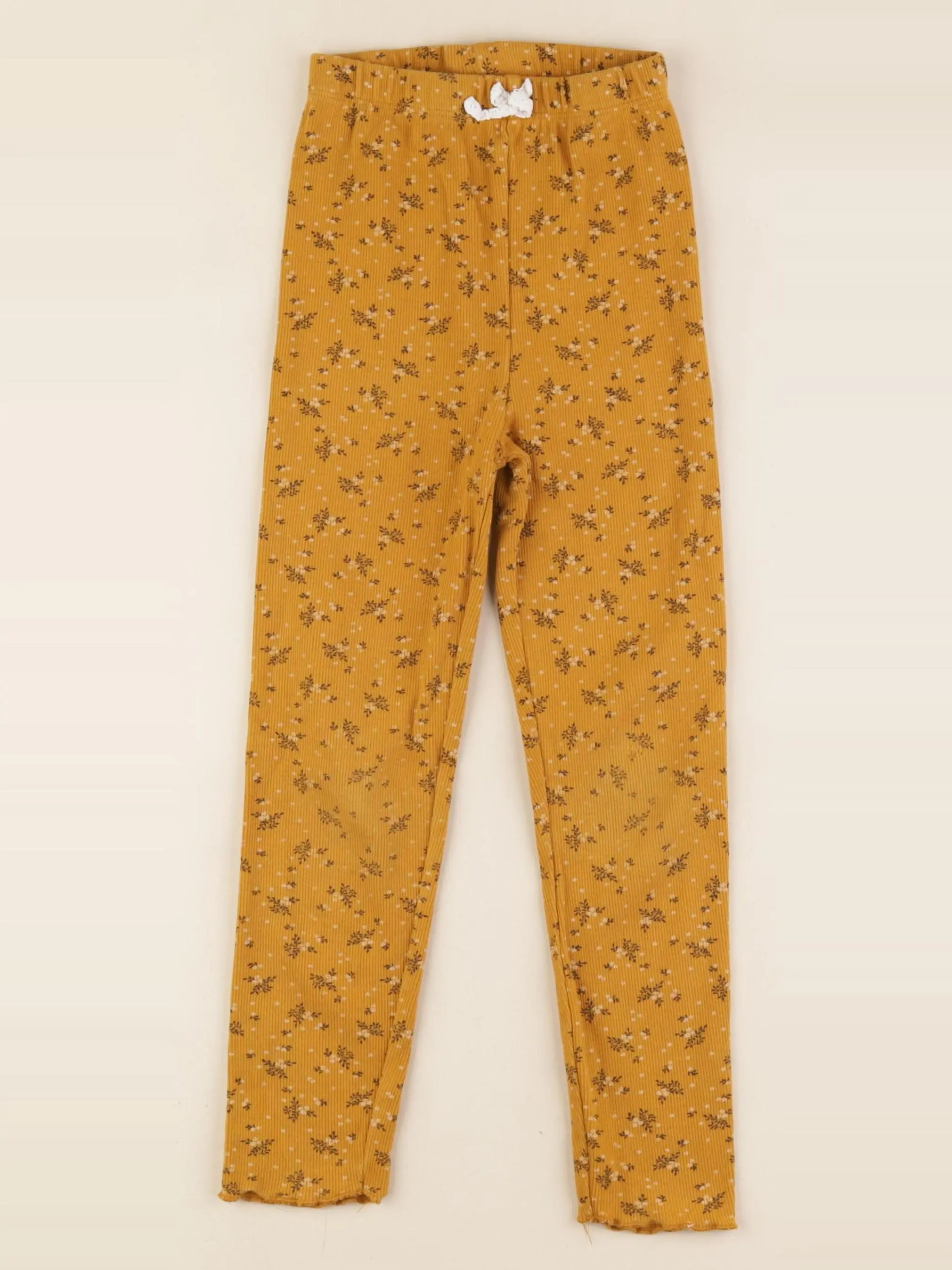 Vertbaudet - legging jaune - 6 ans