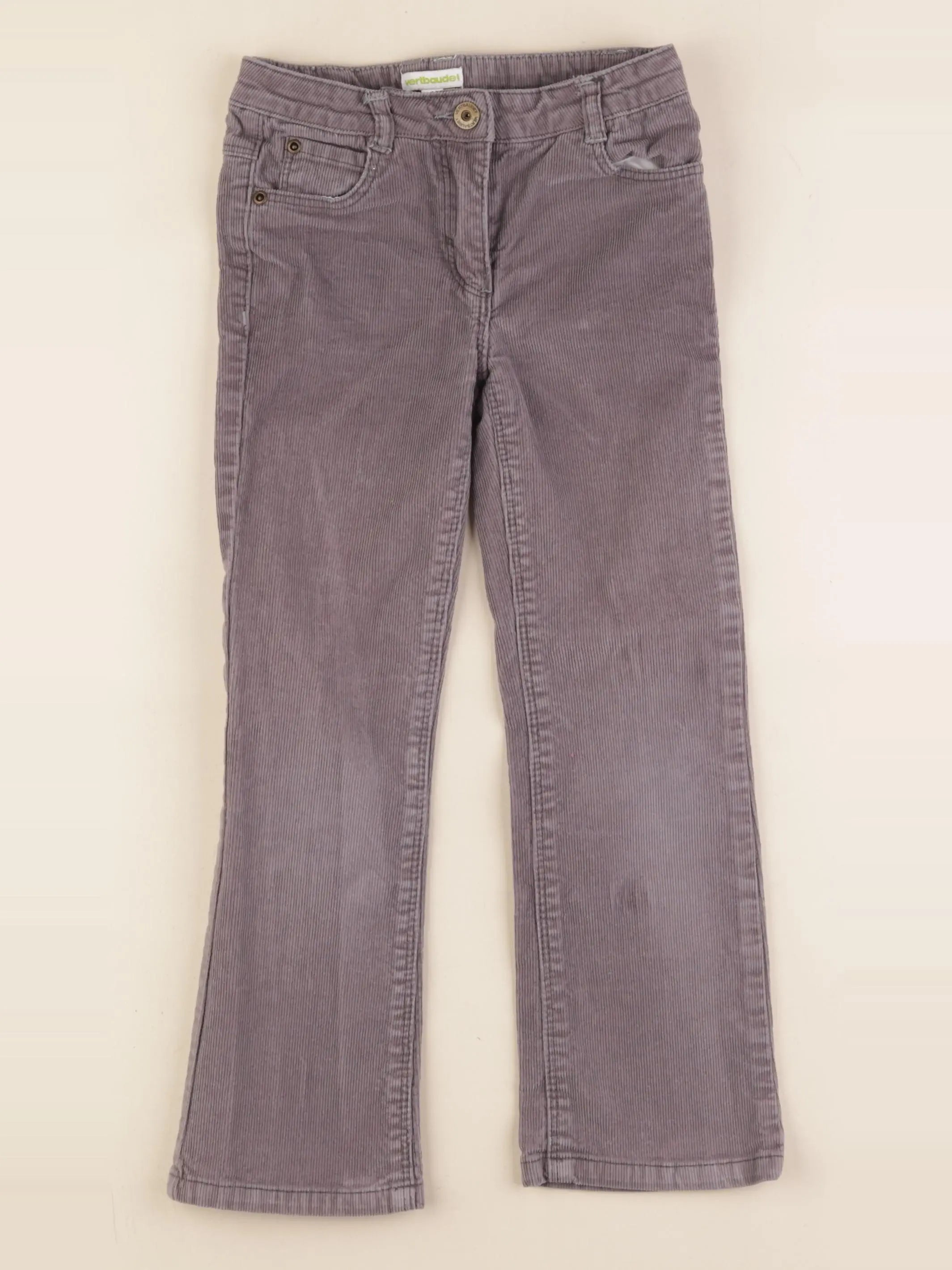 Vertbaudet - pantalon gris - 6 ans