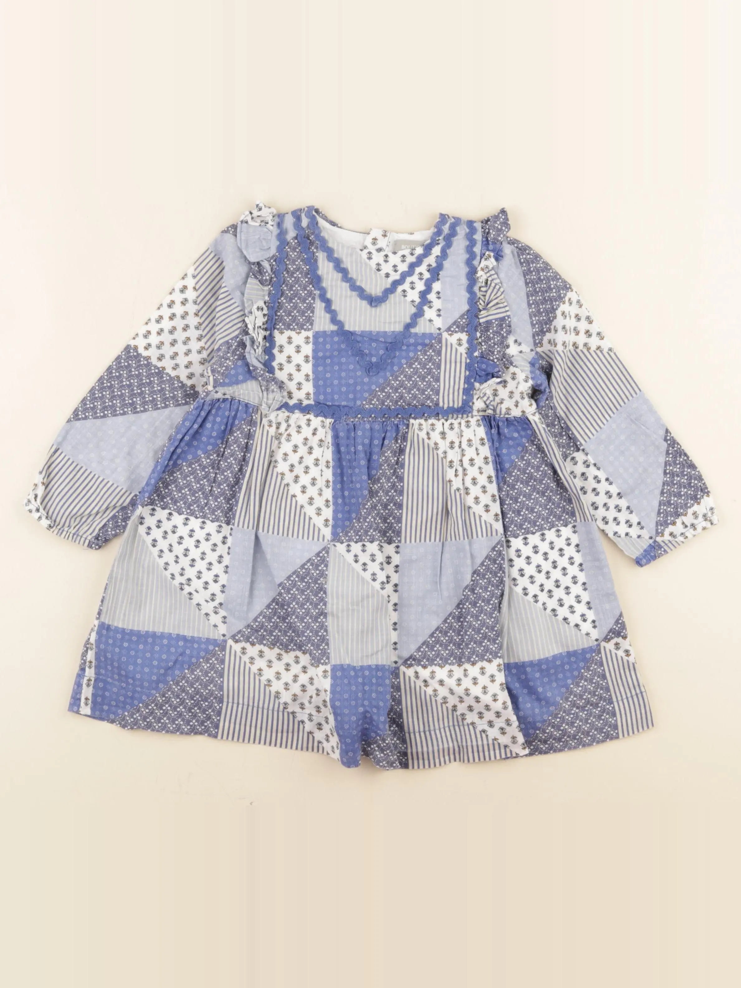 Boutchou - robe bleu - 18 mois