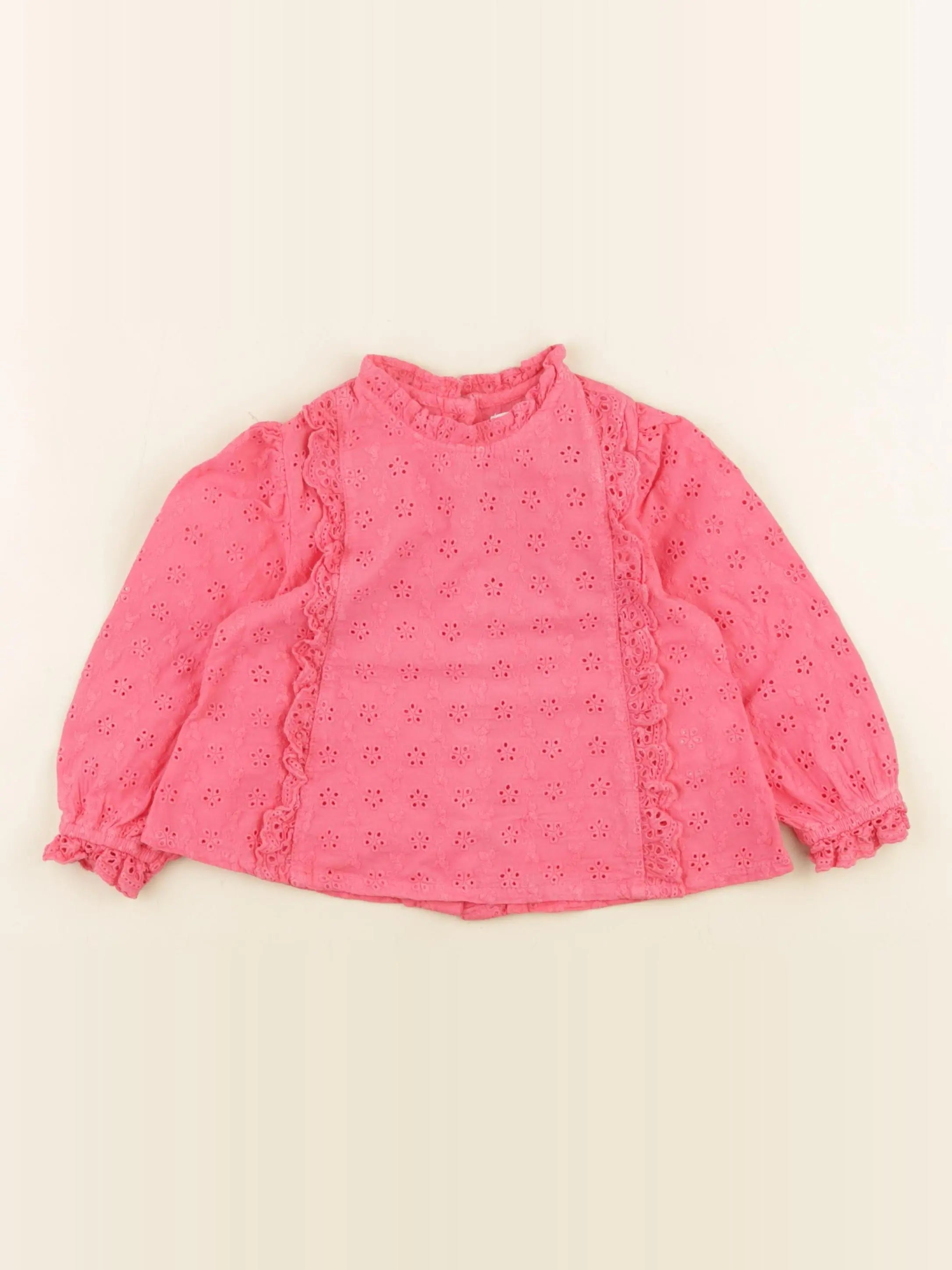 Vertbaudet - blouse rose - 24 mois