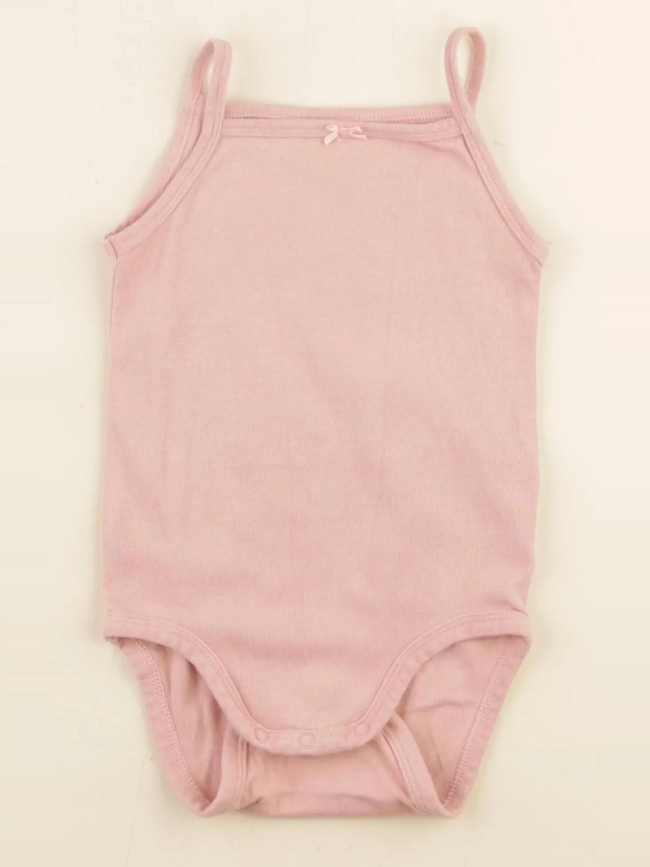 H&M - body rose - 9/12 mois