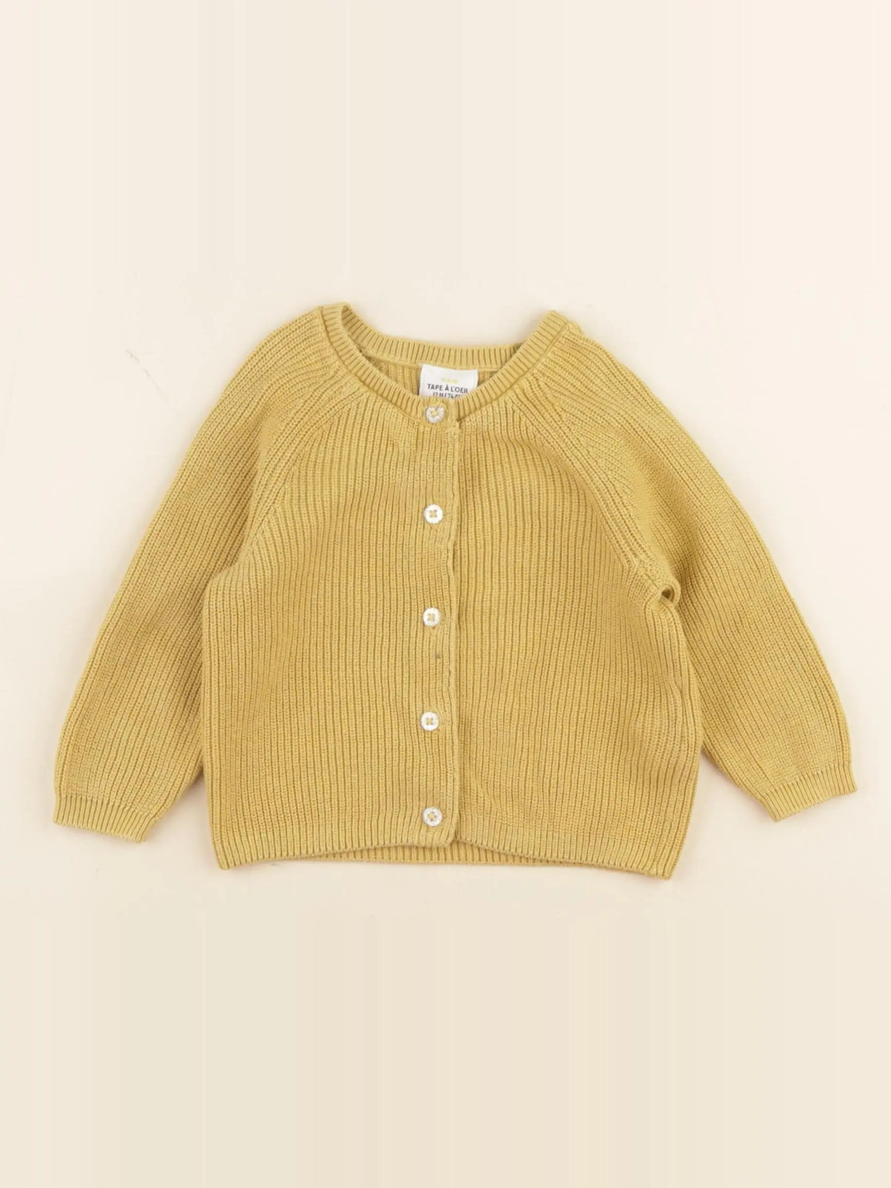 Tape à l'oeil - gilet jaune - 12 mois