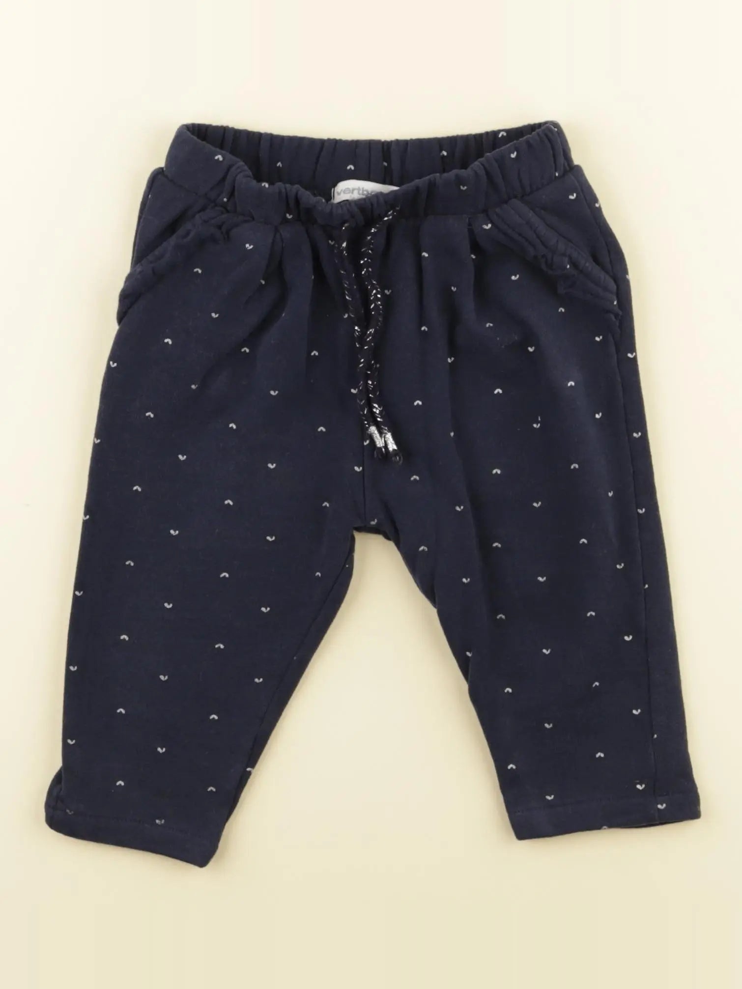 Vertbaudet - jogging bleu - 12 mois