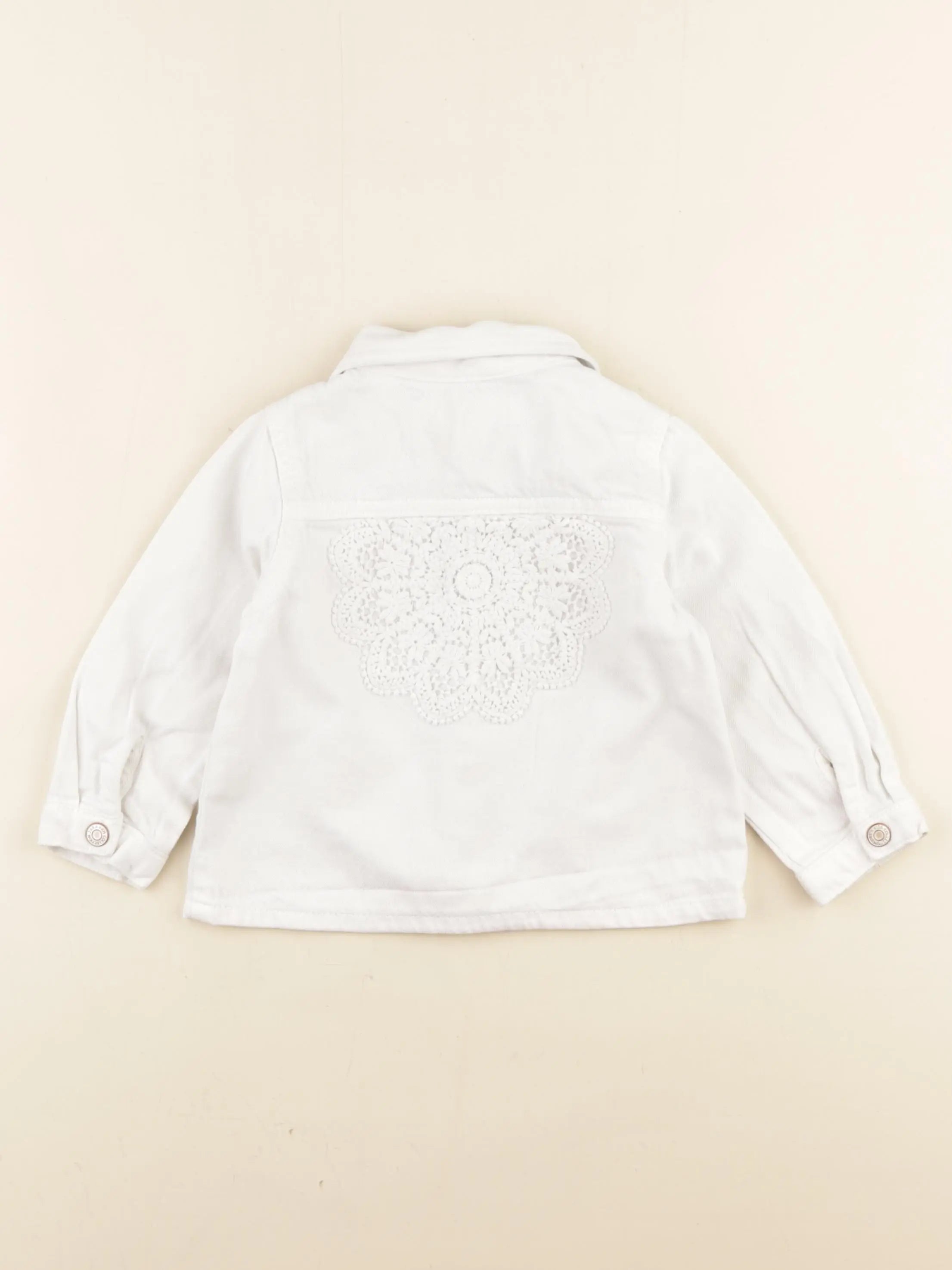 Zara - veste beige - 12/18 mois