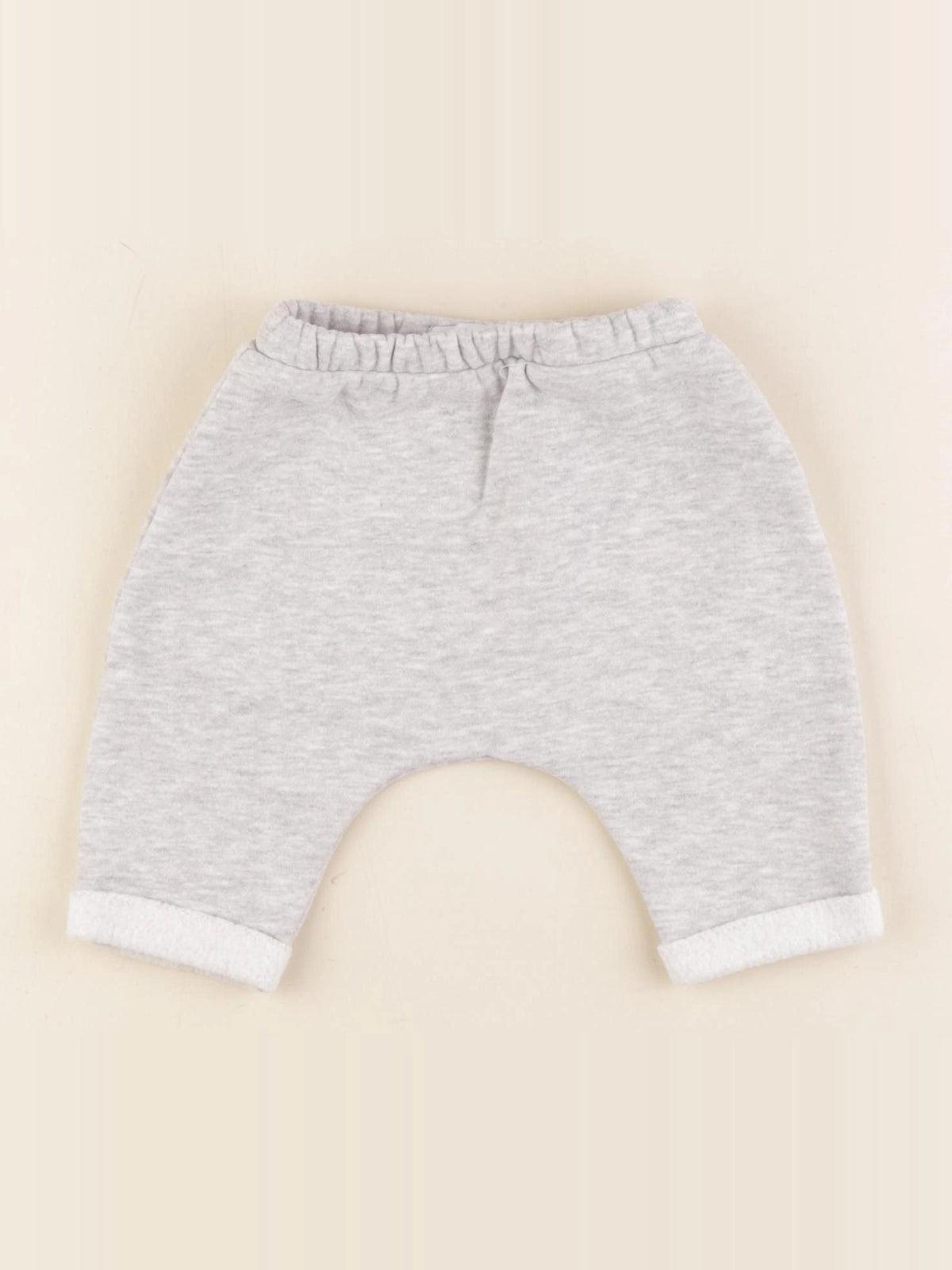 Vertbaudet - sarouel gris - 3 mois