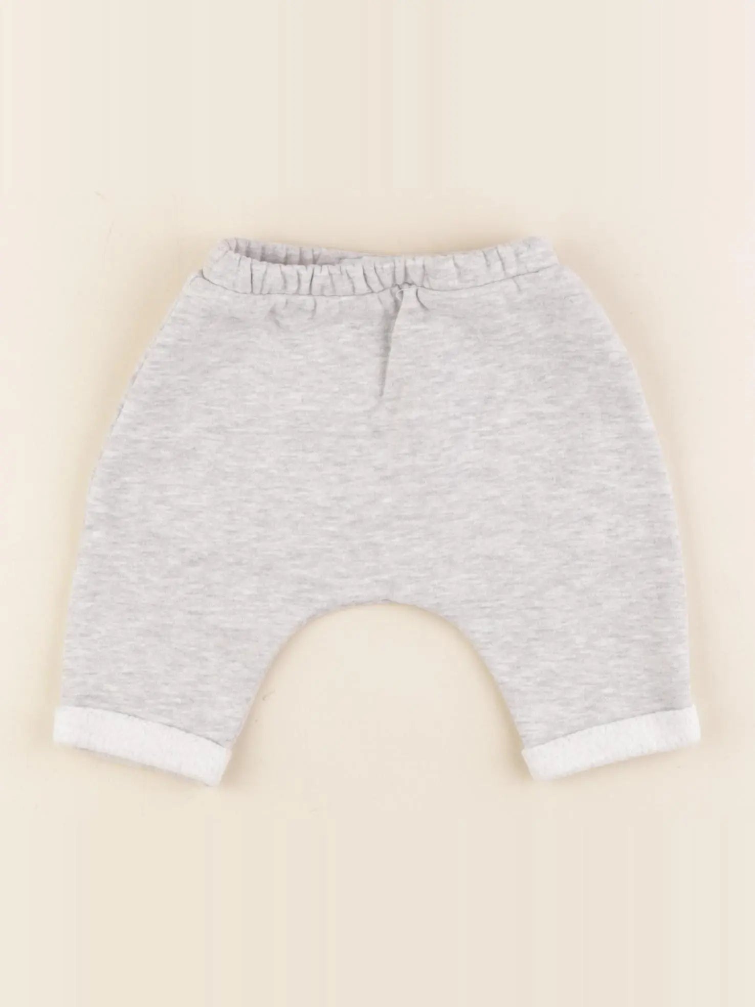 Vertbaudet - sarouel gris - 3 mois