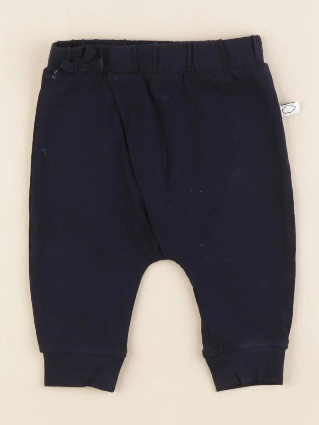 Vertbaudet - sarouel bleu - 3 mois