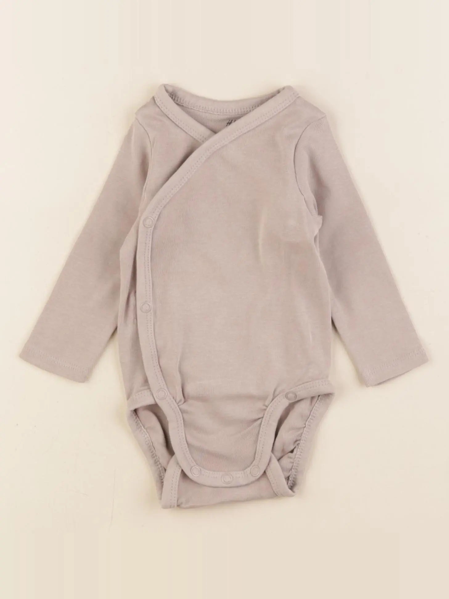 H&M - body marron - 2/4 mois